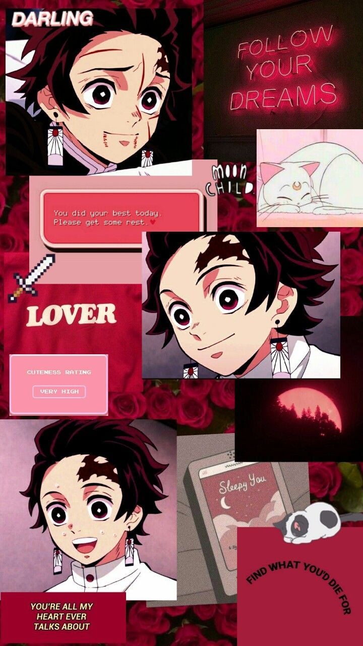 Tanjiro Kamado aesthetic. Anime wallpaper, Anime wallpaper iphone, Cute anime wallpaper