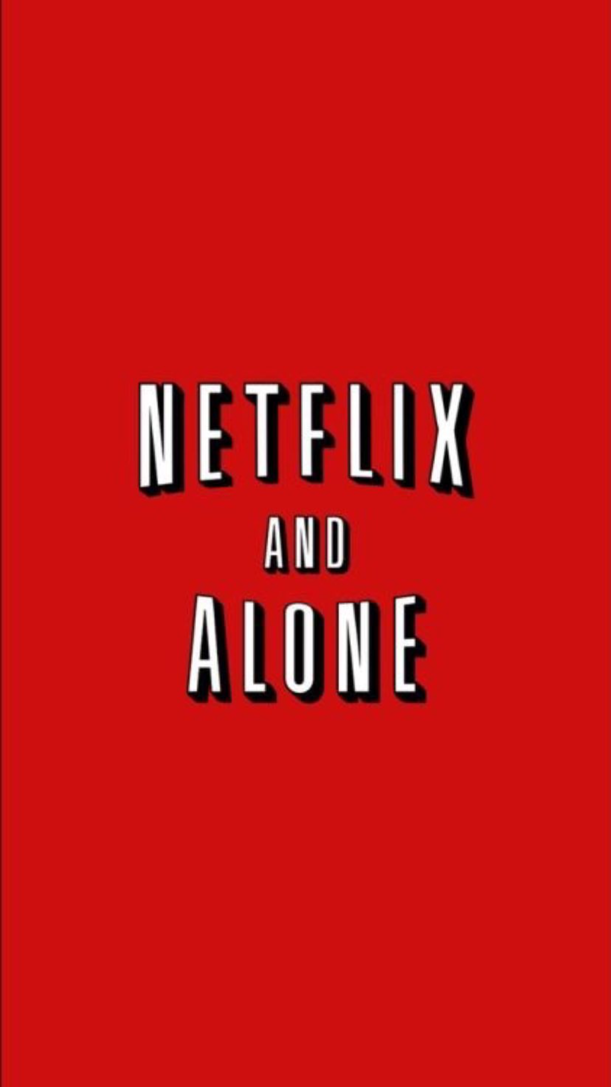 Netflix & Alone #wallpaper #wallpaper pin: @lovesherworld