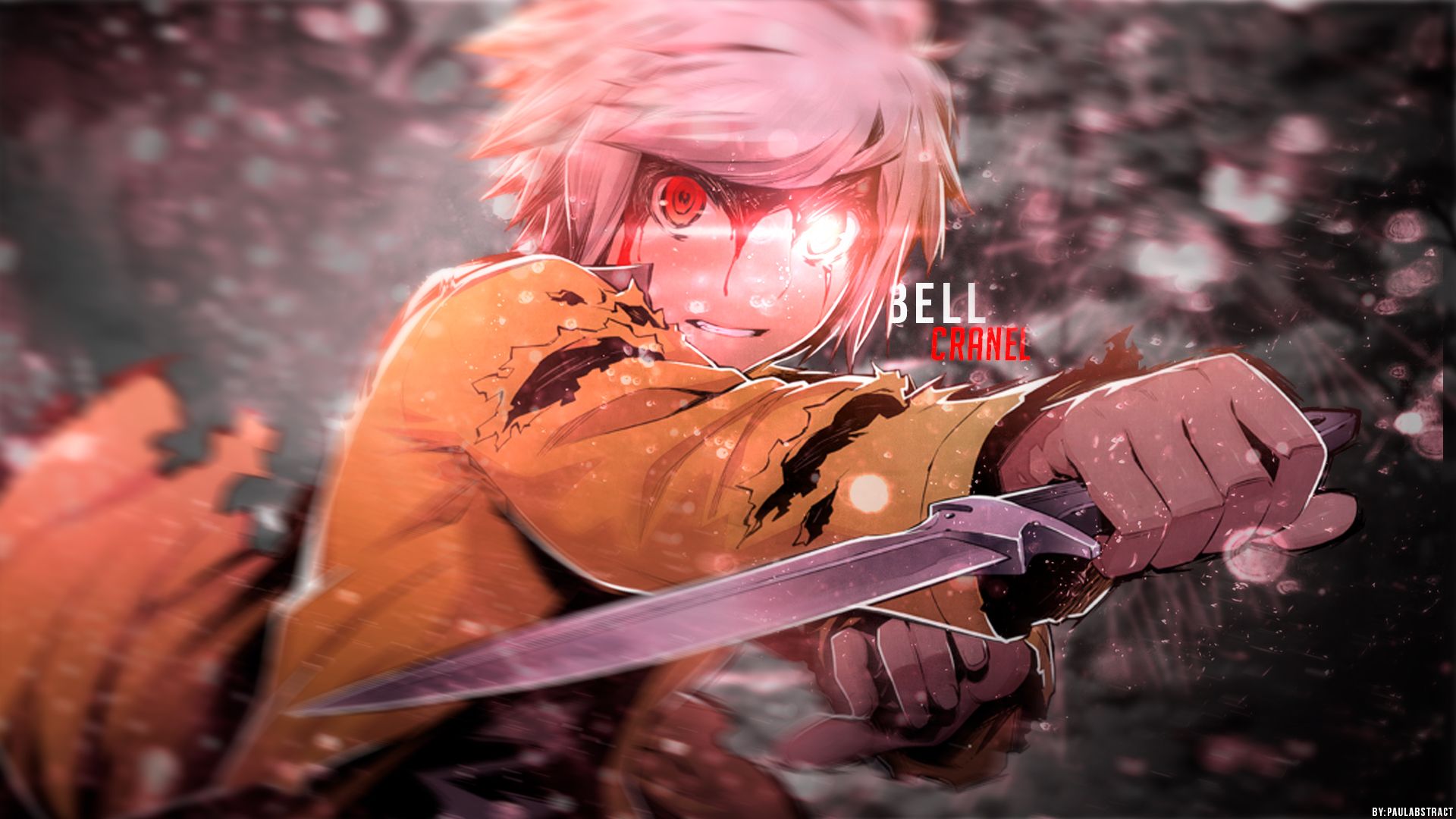 Wallpaper Bell Cranel, Danmachi, Anime Wallpaper HD