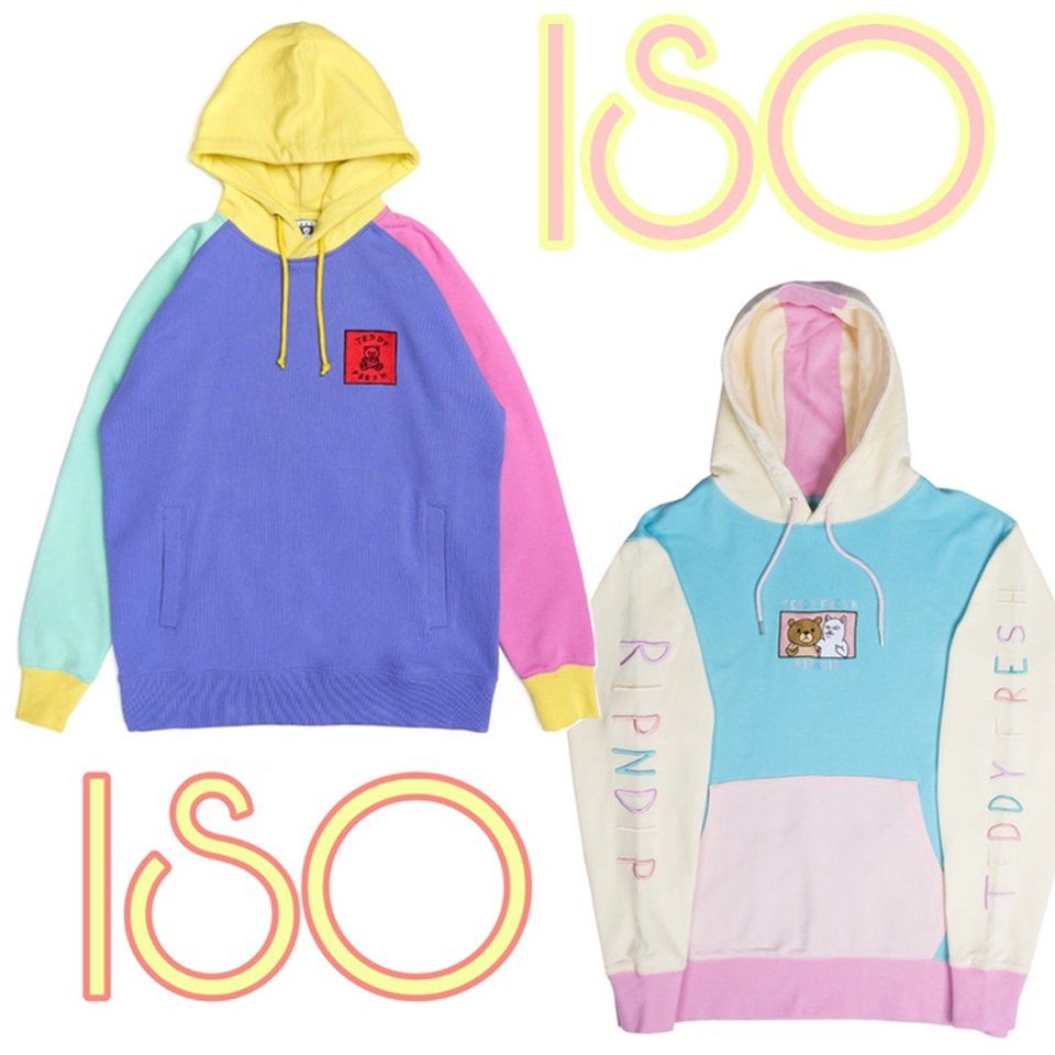 I'm ISO The Teddy Fresh Color Block Hoodie And Or