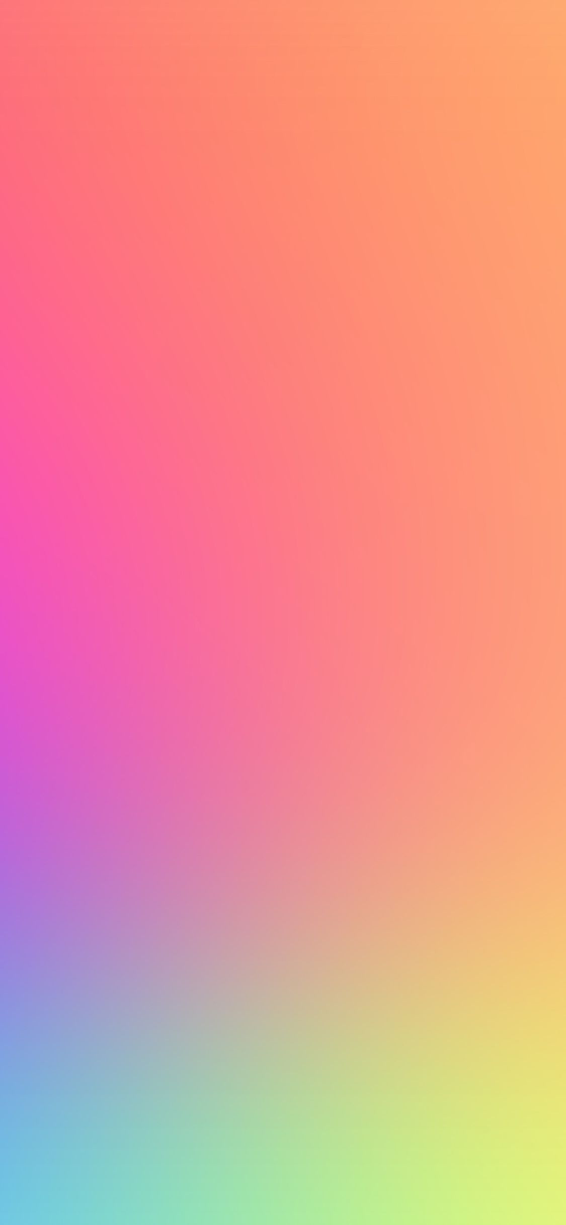 Rainbow Color Soft Gradation Blur