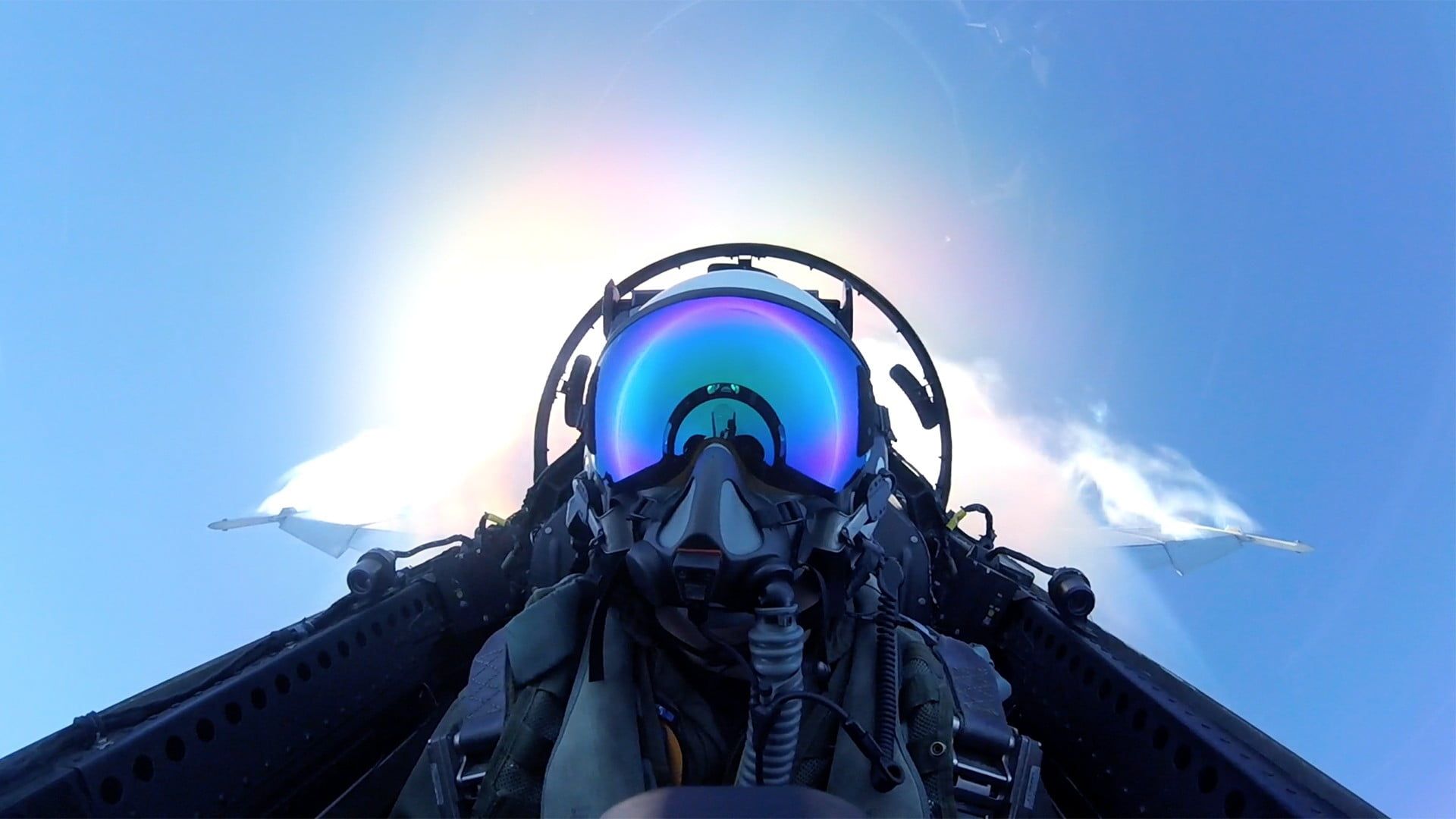 Jet Pilot, Pilote, Self Shot, Military Aircraft, Boeing F A 18E F Super Hornet HD Wallpaper