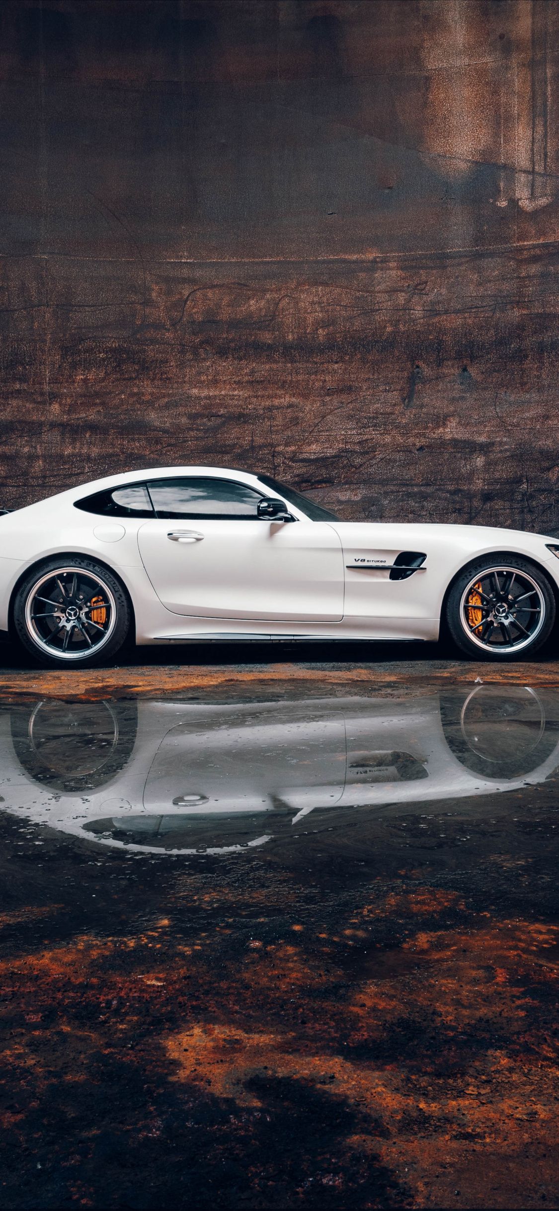 Sports Car, White, Mercedes AMG GT R Wallpaper, 5472x HD