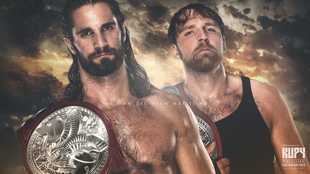 Kupy Wrestling Wallpaper Ambrose Seth Rollins Tag