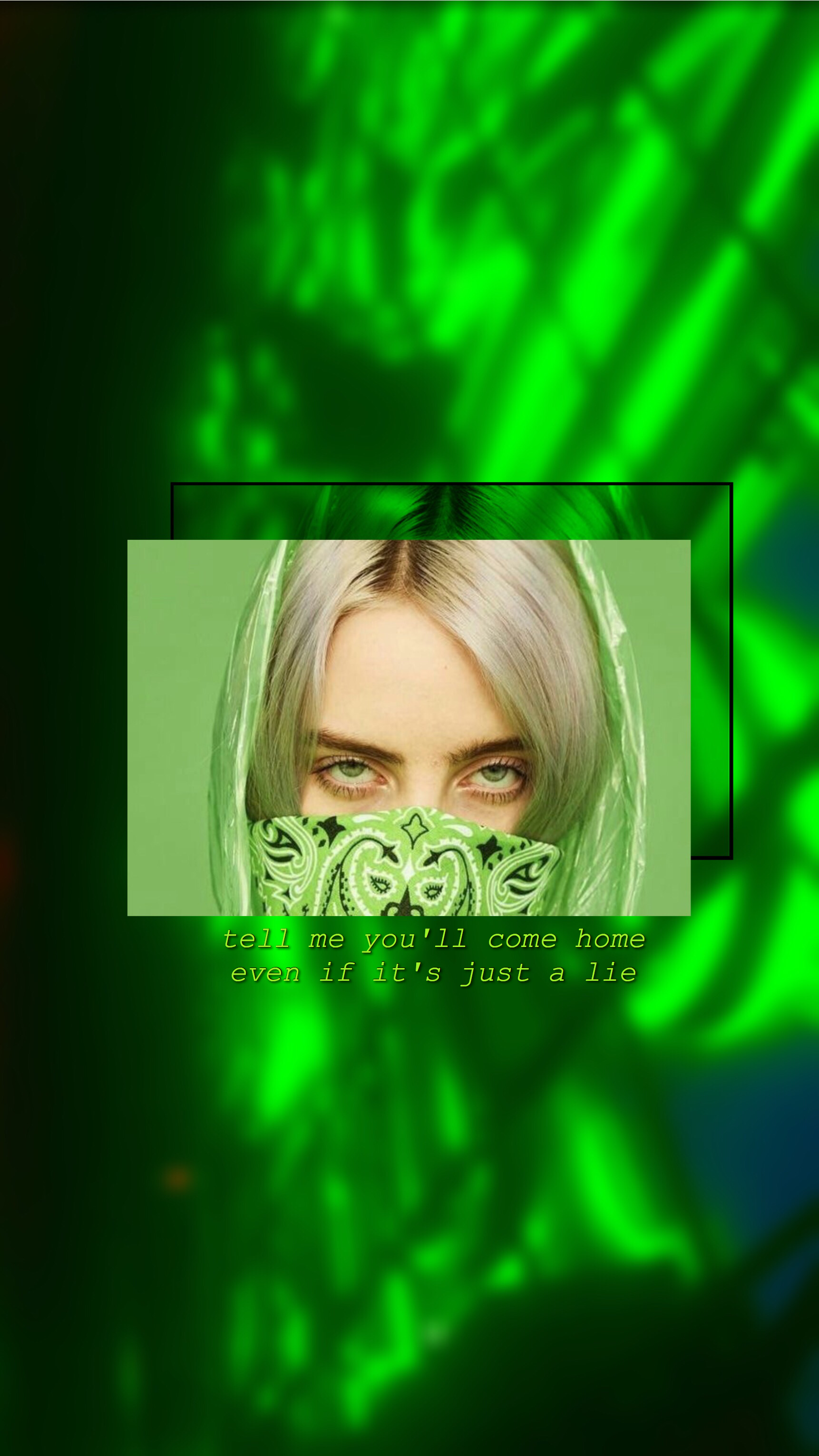 Billie Eilish Ilomilo Green Aesthetic Wallpaper Lockscreen. Green Aesthetic Tumblr, Green Aesthetic, Dark Green Aesthetic