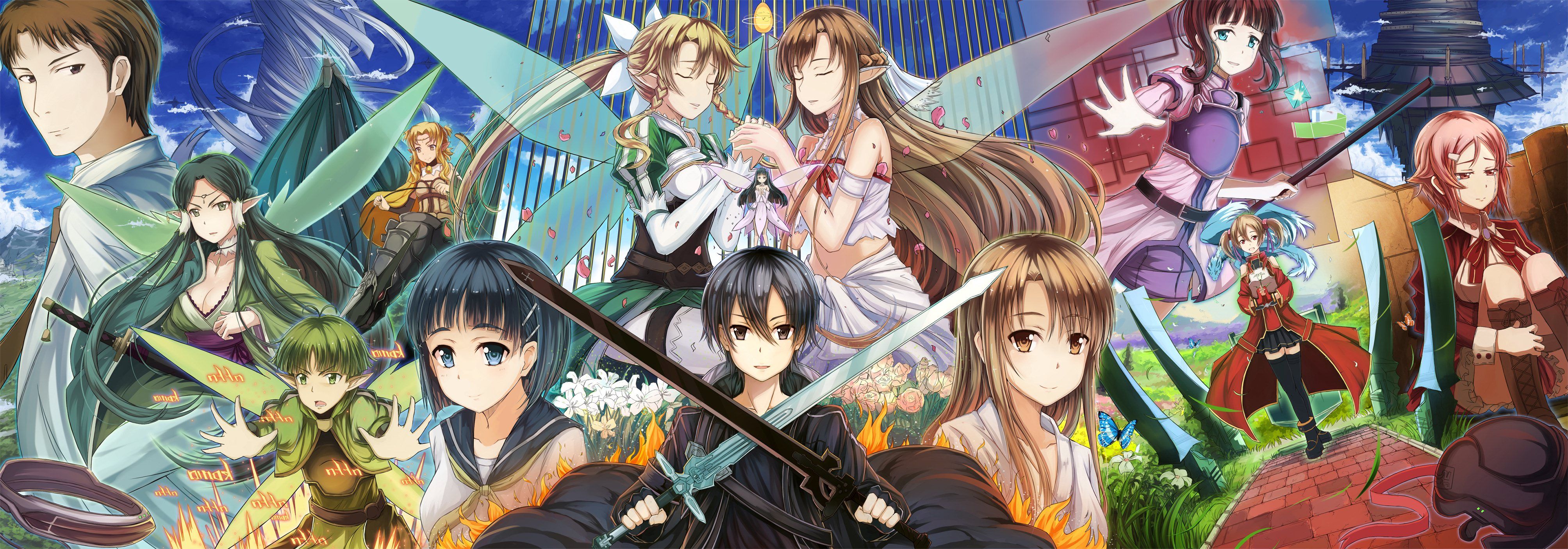 Beautiful Sakuya Sword Art Anime HD Wallpaper