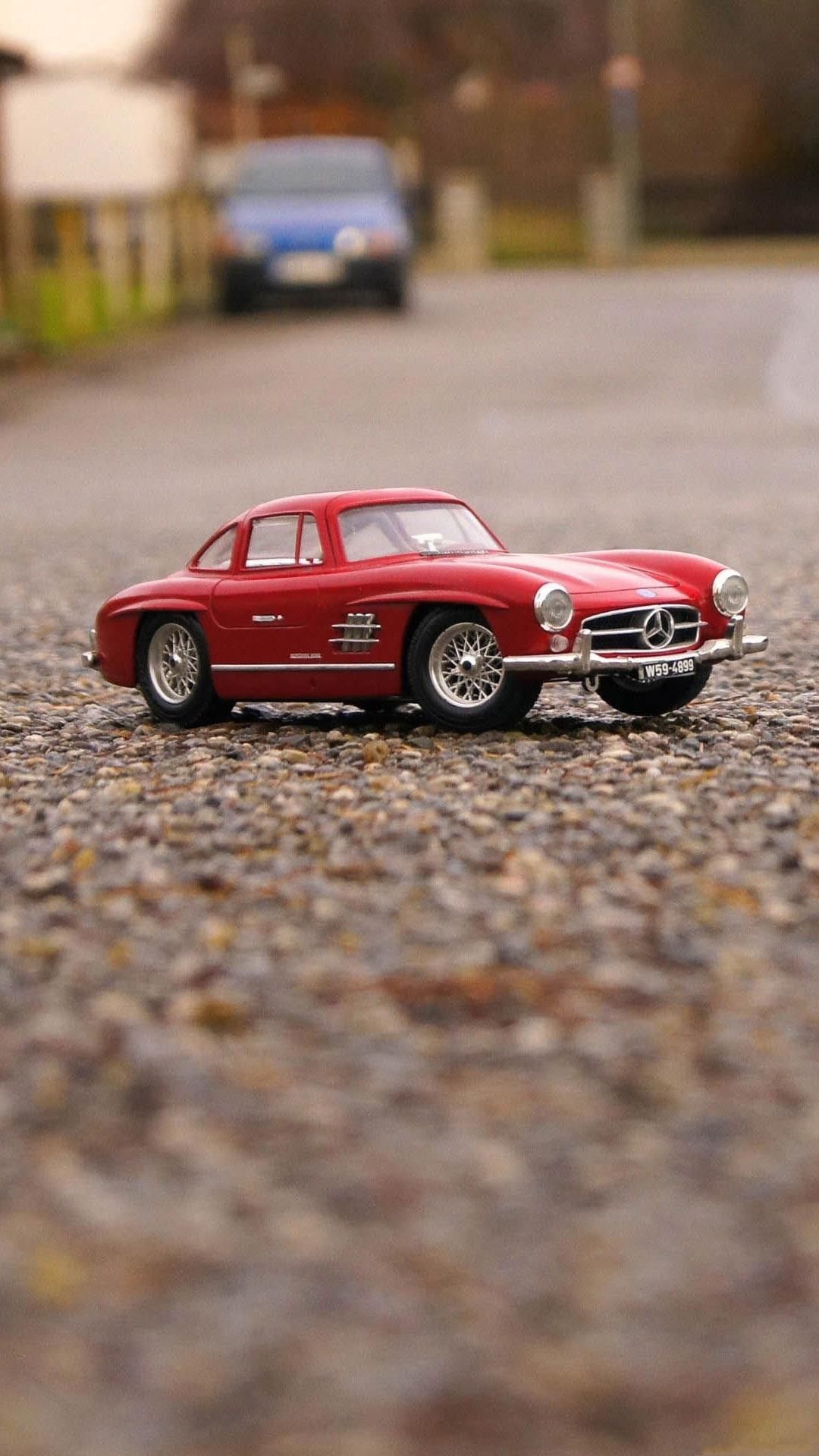 Vintage Mercedes Toy Car HD Wallpaper For Mobile