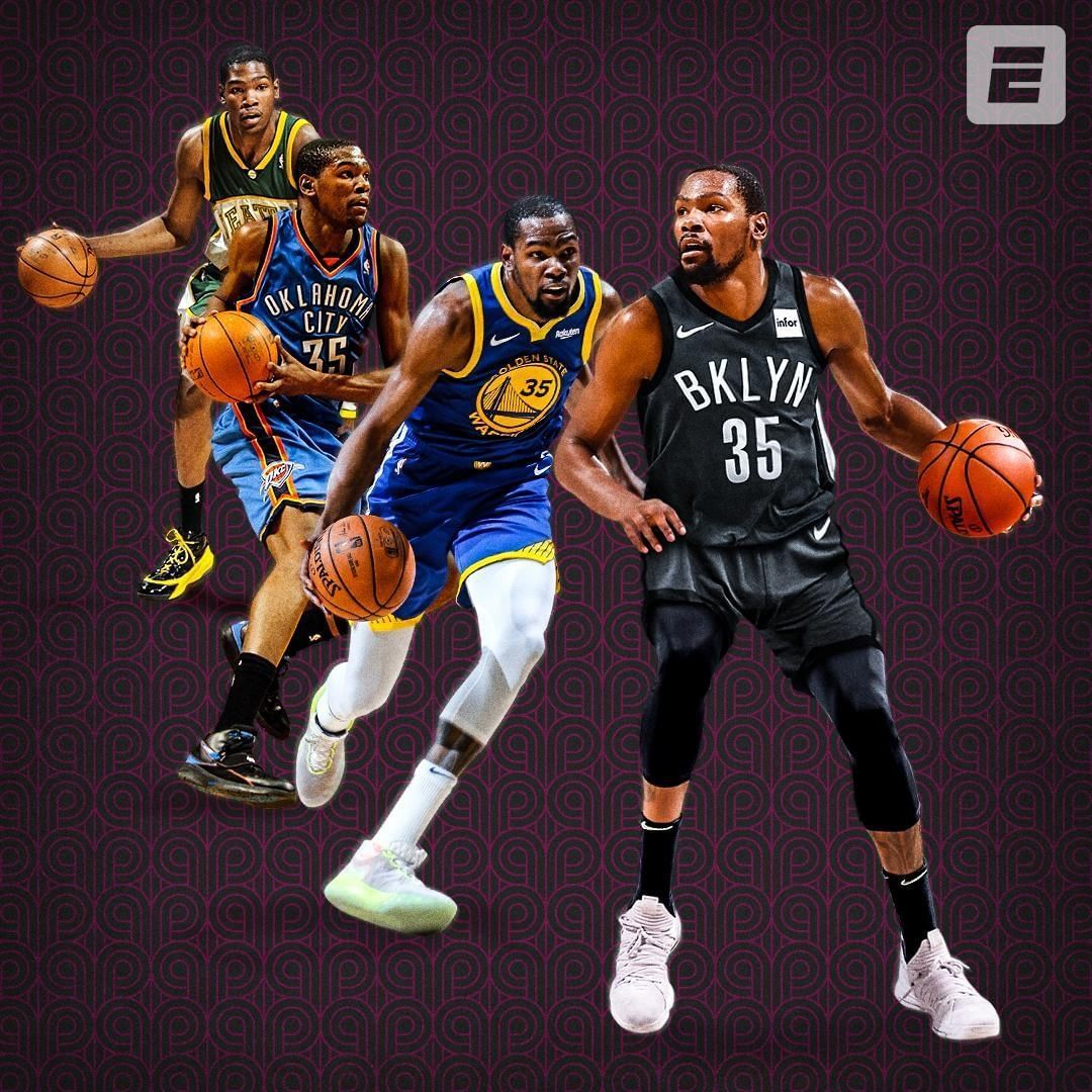 ESPN on Instagram: “Kevin Durant plans to choose the Brooklyn Nets