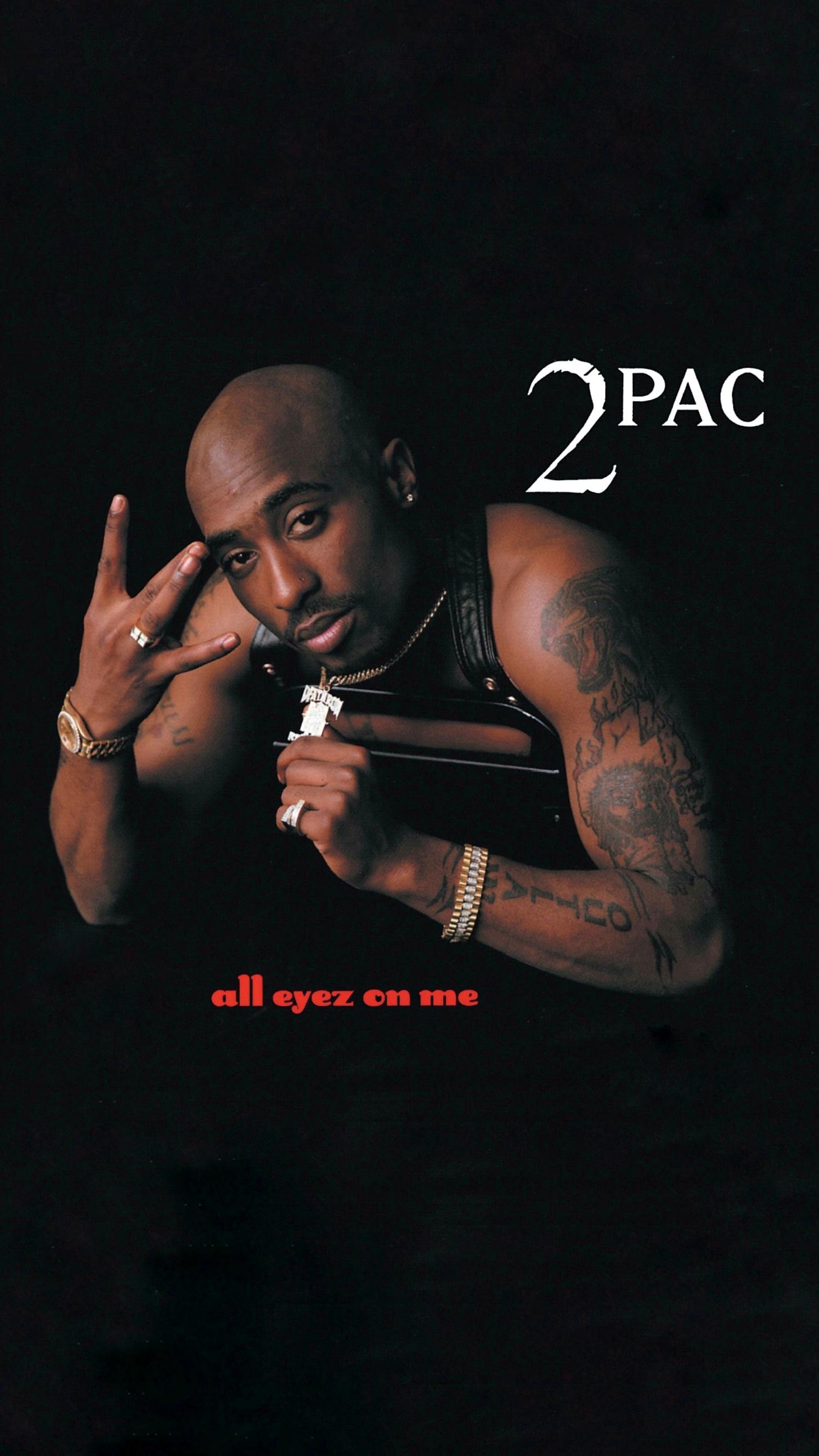 Mobile Wallpaper 2Pac Eyez On Me