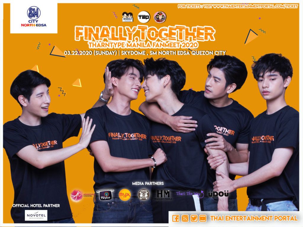 Finally, Together: TharnType Manila Fan Meet 2020 Is Happening