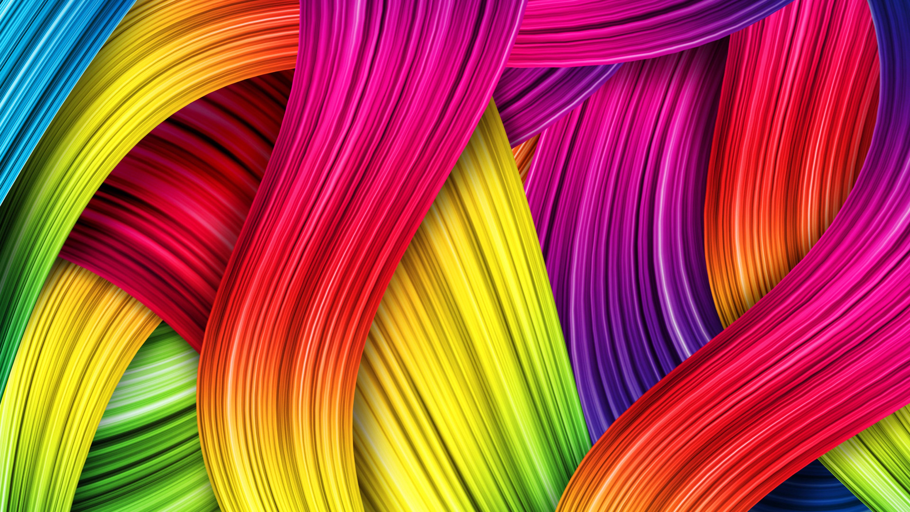 Rainbow 3D Color Wallpaper HD, Wallpaper13.com
