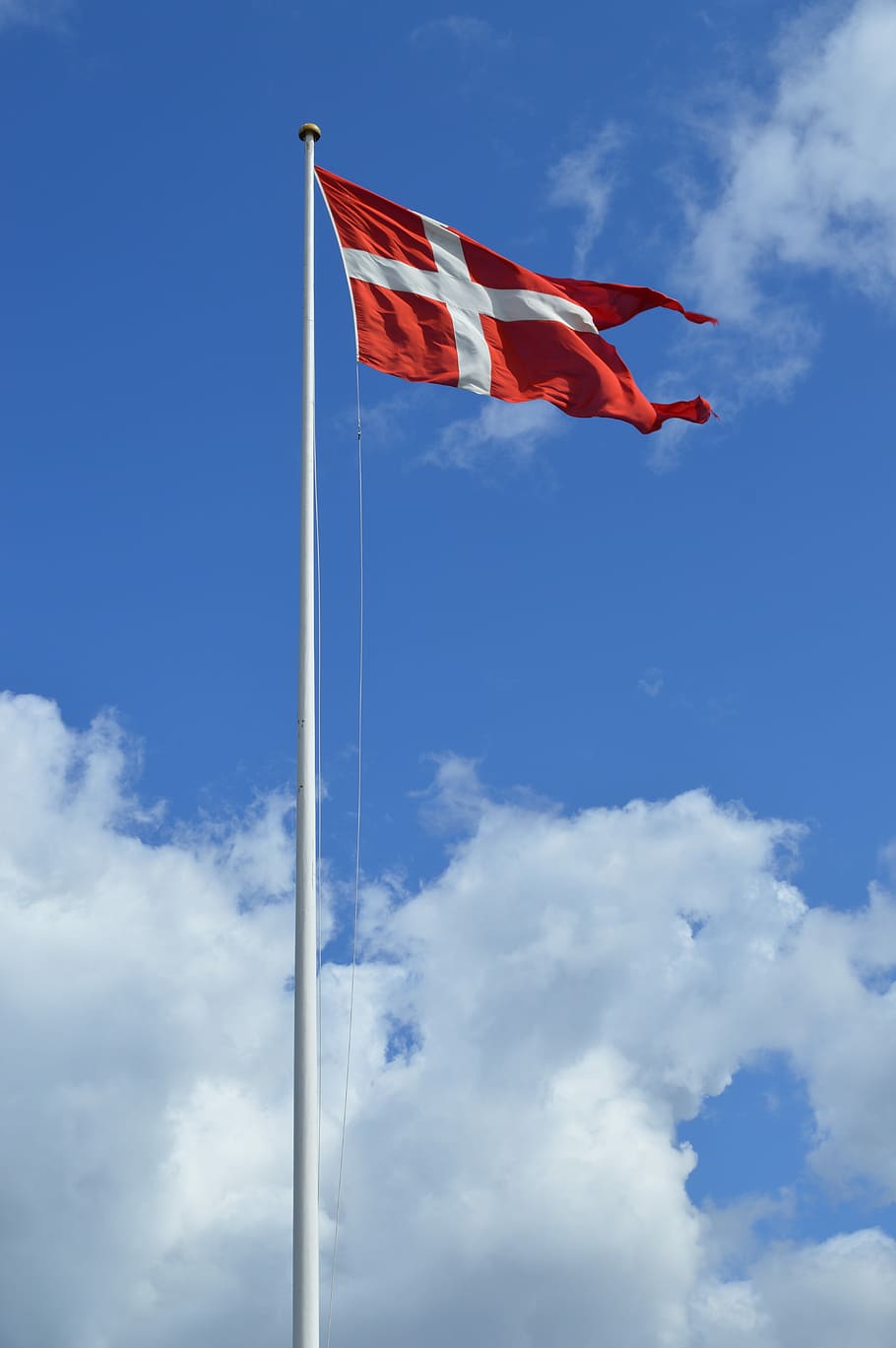 HD wallpaper: Danish Flag, Denmark, symbol, national, europe