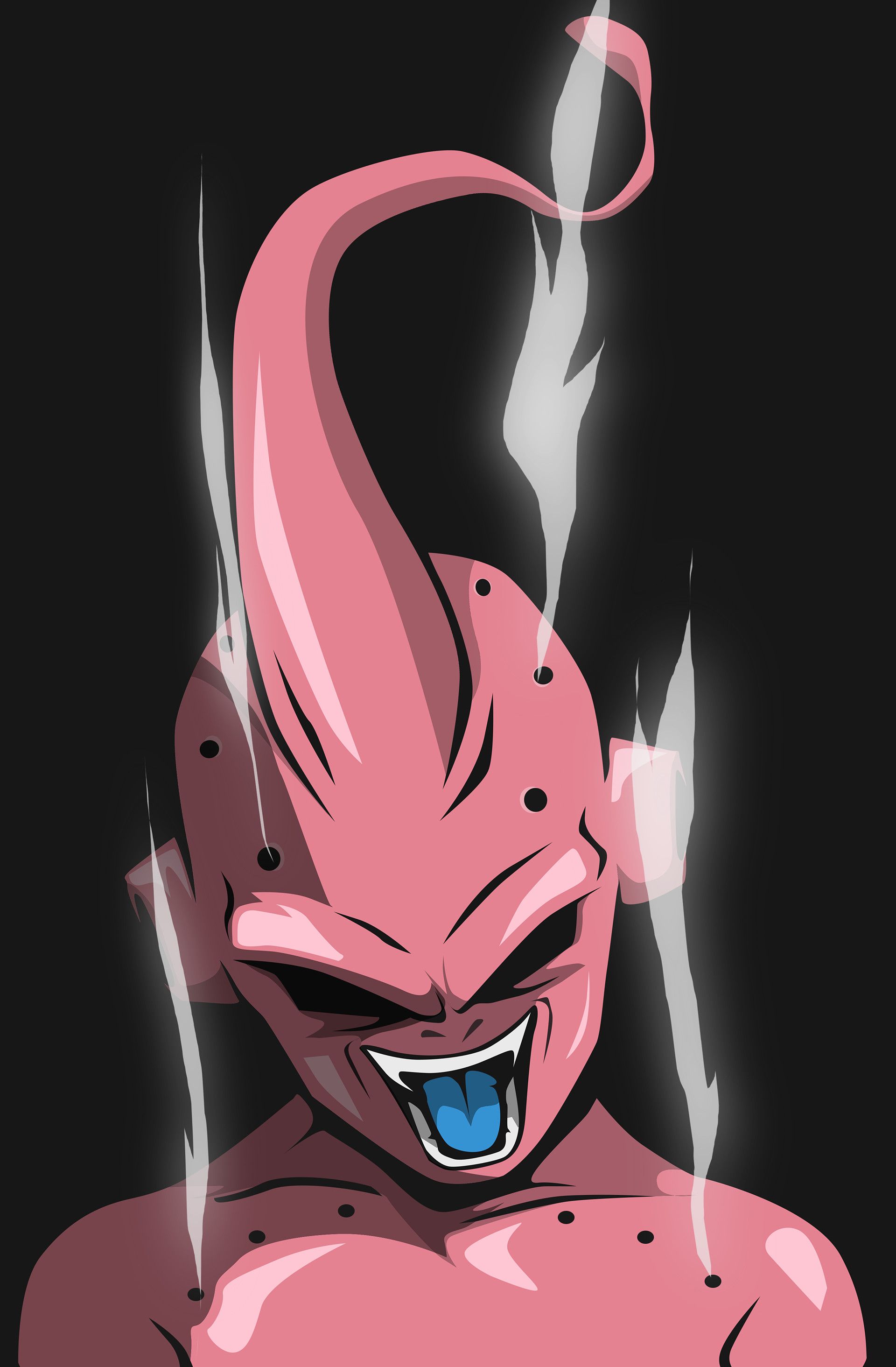 MAJIN BUU minimalist by MinimalistWallpaper