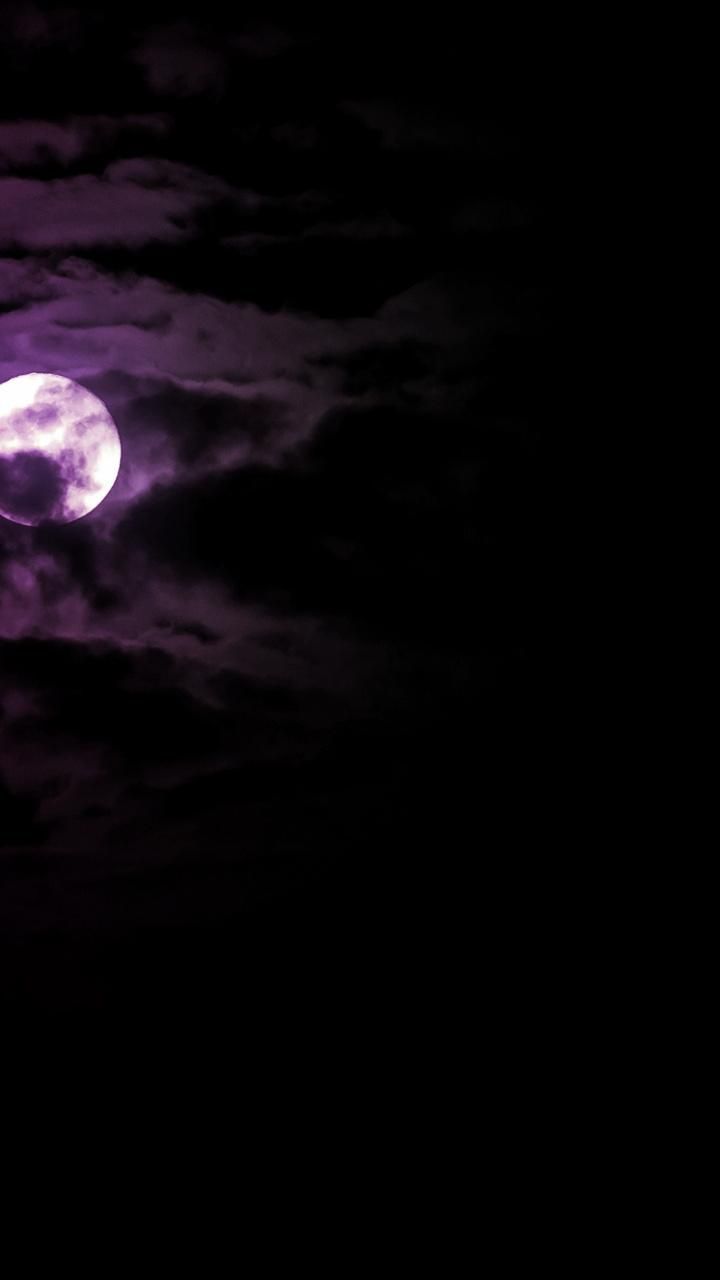 iPhone Wallpaper. Moon, Black, Darkness, Moonlight, Atmosphere