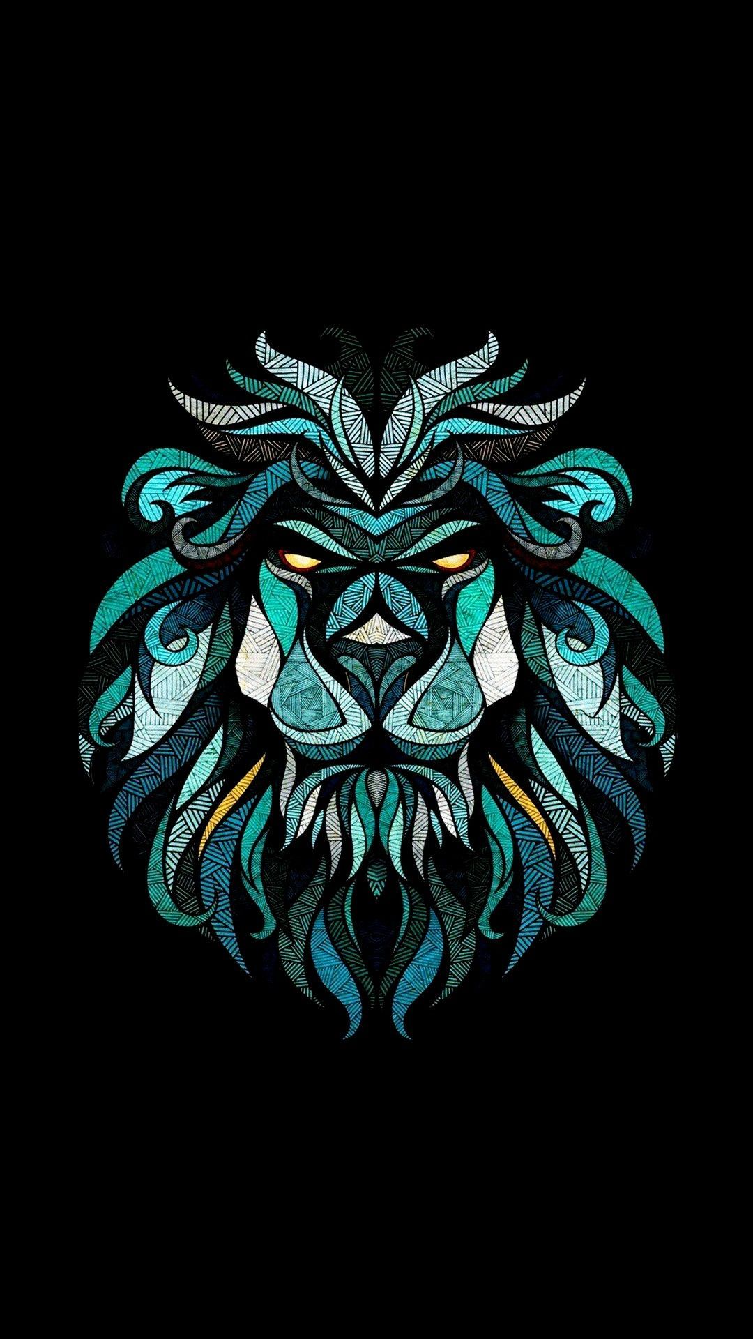 Amoled Lion Wallpapers Wallpaper Cave