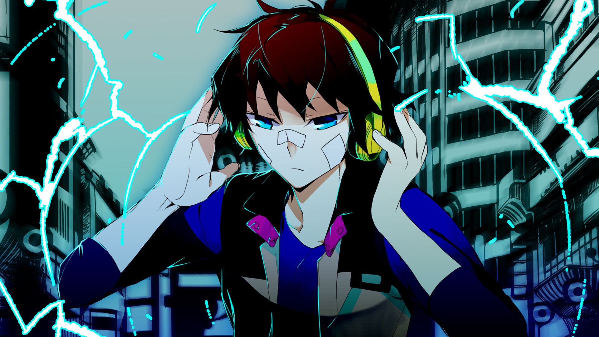 Anime Boy With Headset HD Wallpapers - Wallpaper Cave