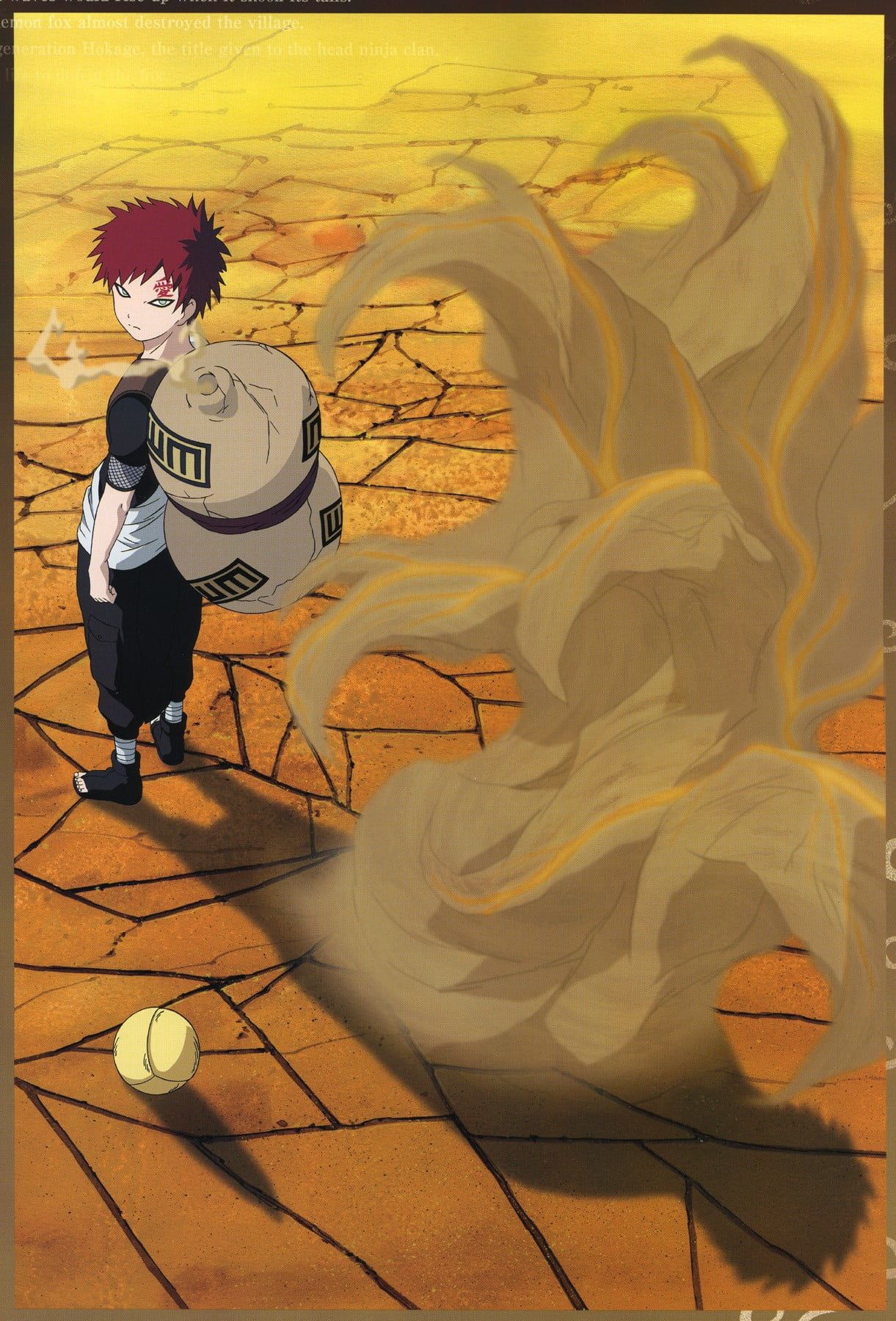 Naruto Gaara character HD wallpaper