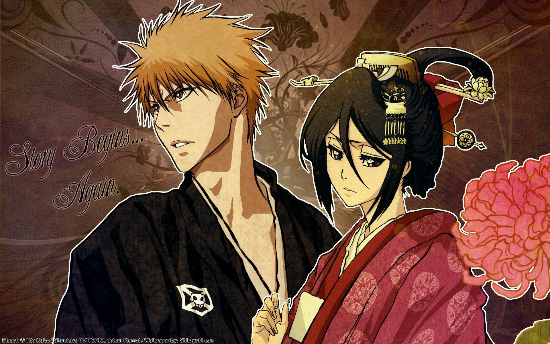 Ichigo & Rukia bleach foto