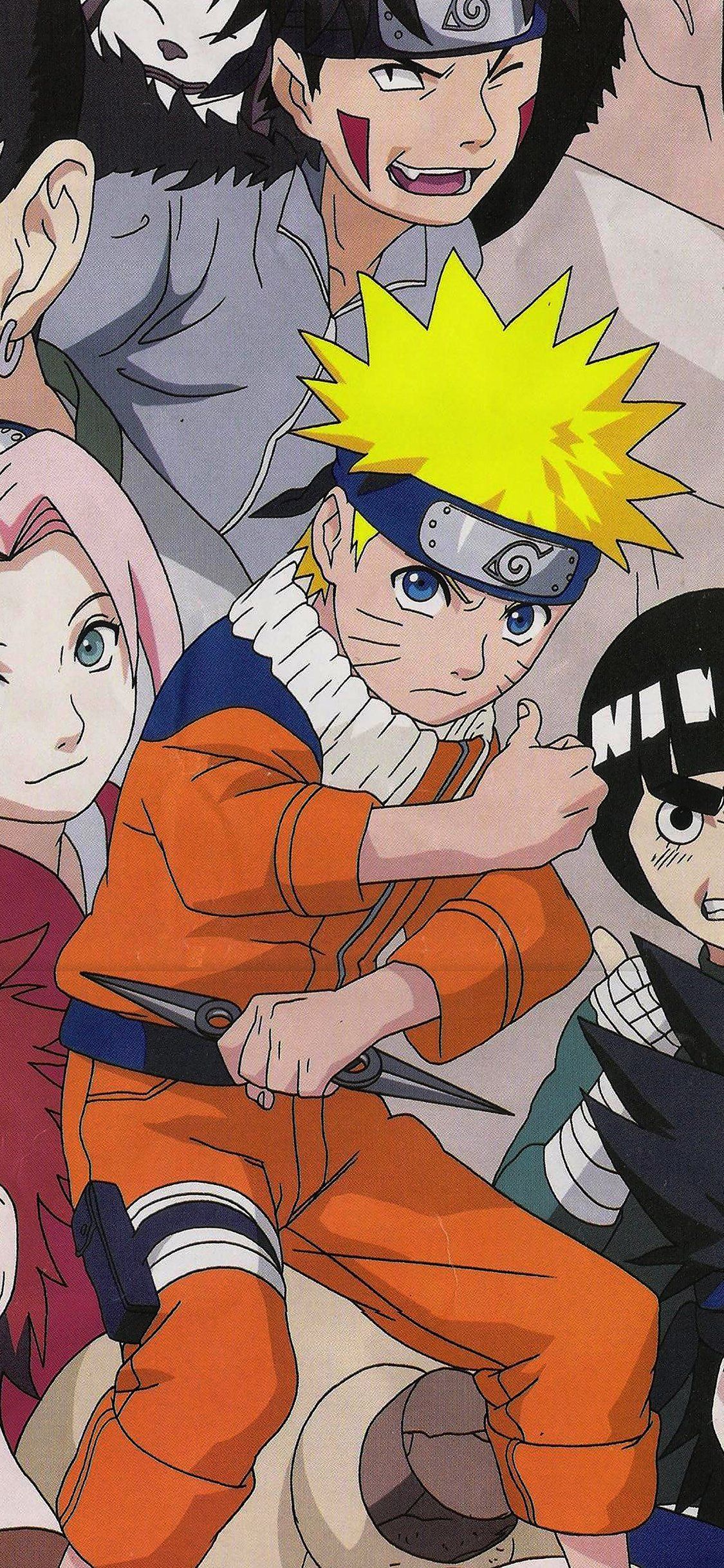 Naruto And Friends Art Game Illust