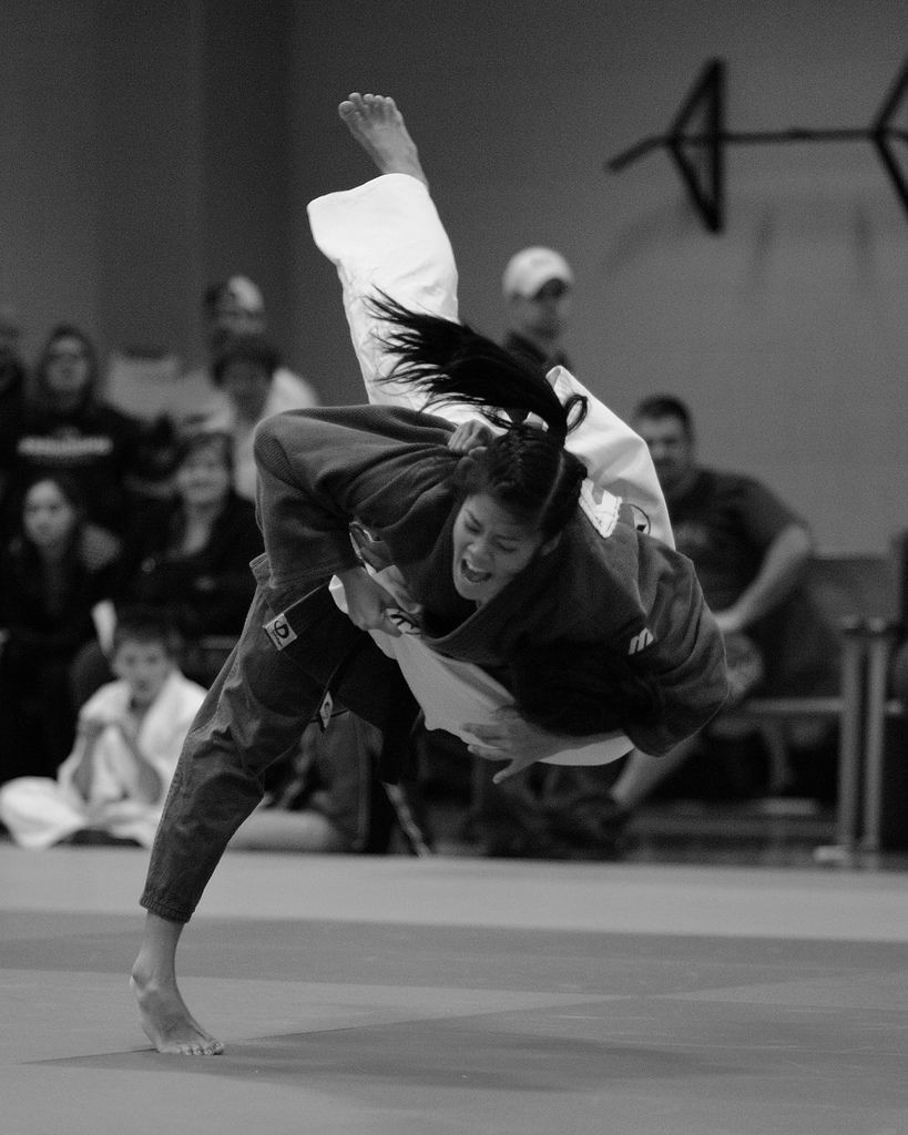 Uchi Mata' Judo Throw Photographer: Jonathan Beck - One of my