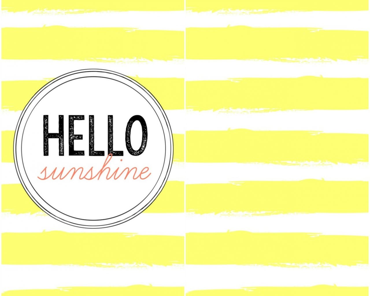 Free download Hello Sunshine Phone Wallpaper [1289x1140]