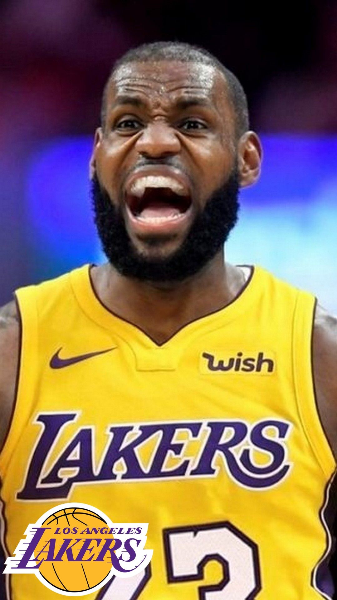 LeBron James Lakers iPhone 8 Wallpaper Basketball Wallpaper