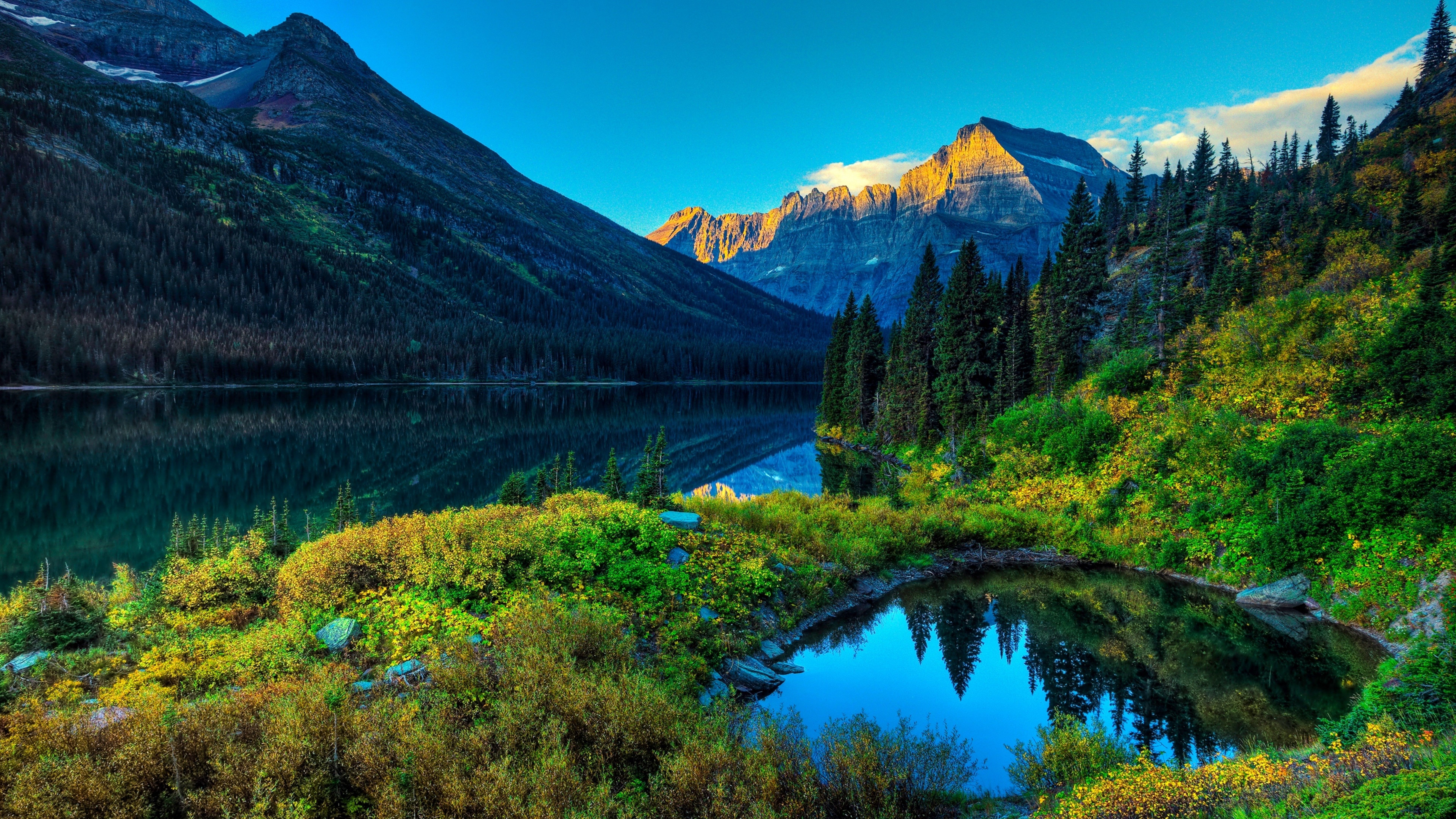 panorama landscape mountains 8k Mac Wallpaper Download | AllMacWallpaper