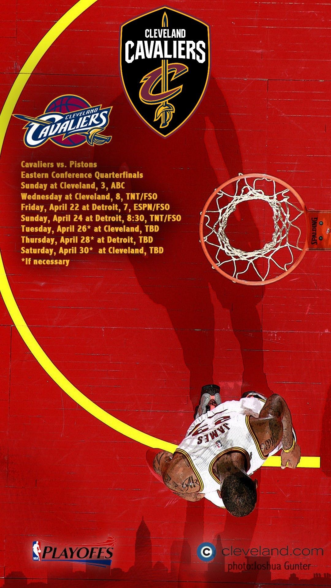 Cleveland Cavaliers NBA iPhone 7 Plus Wallpaper Basketball