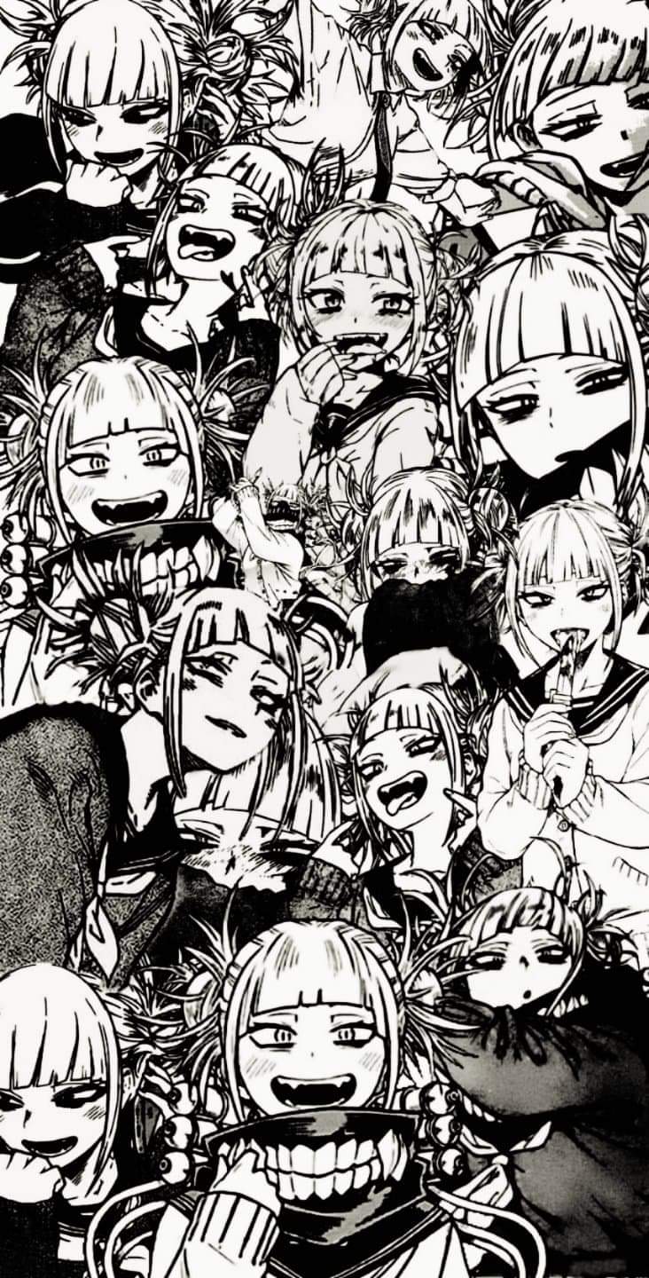 A Toga collage phone wallpaper my gf made that i thought came out