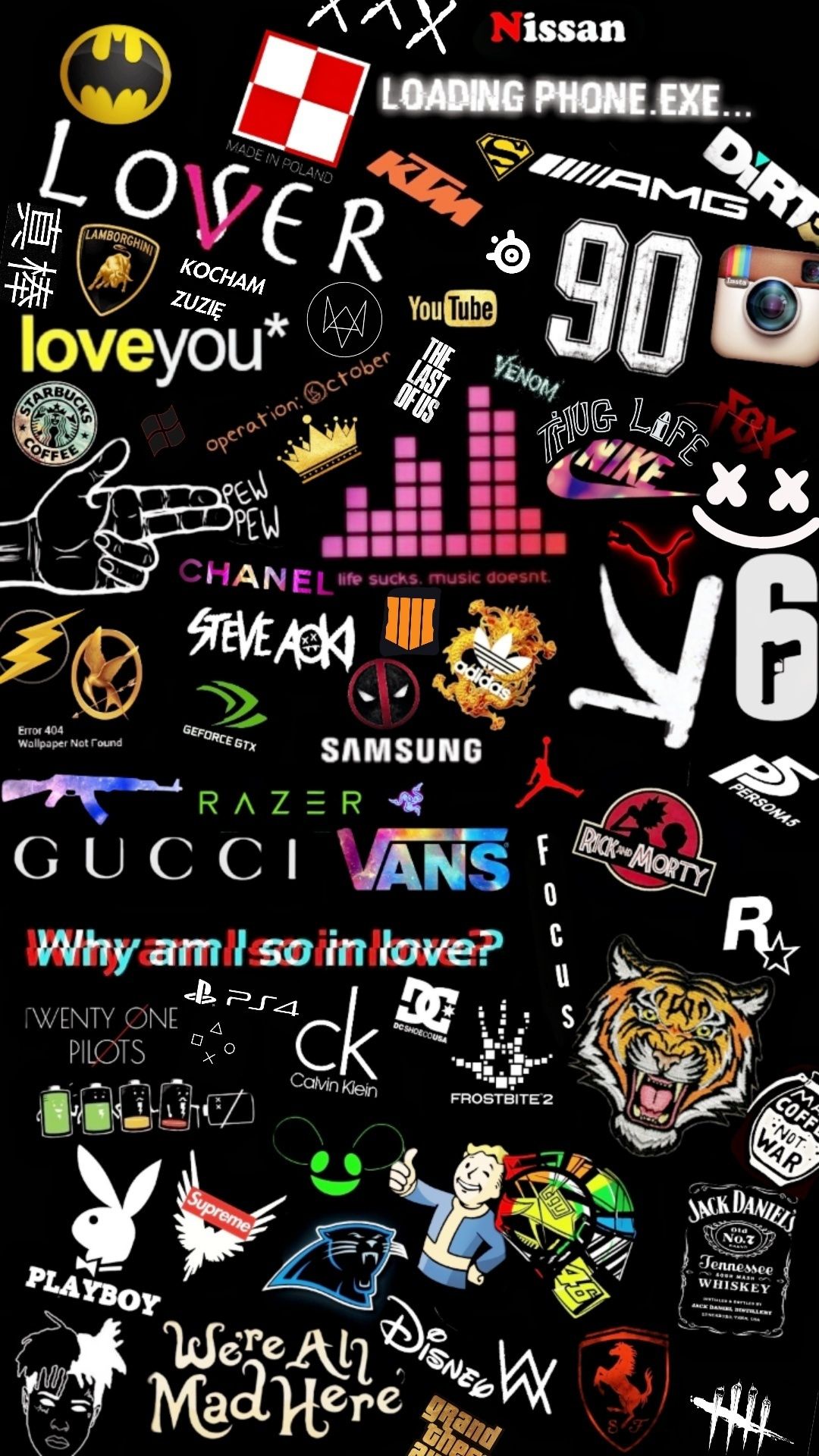 Logos iPhone Wallpaper