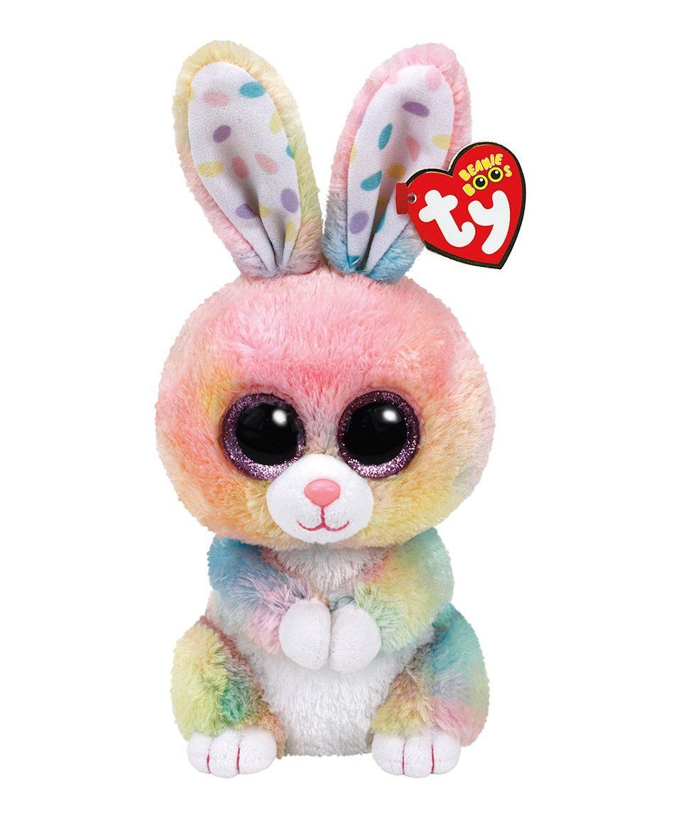 Take a look at this Bubby the Rainbow Bunny Beanie Boo today
