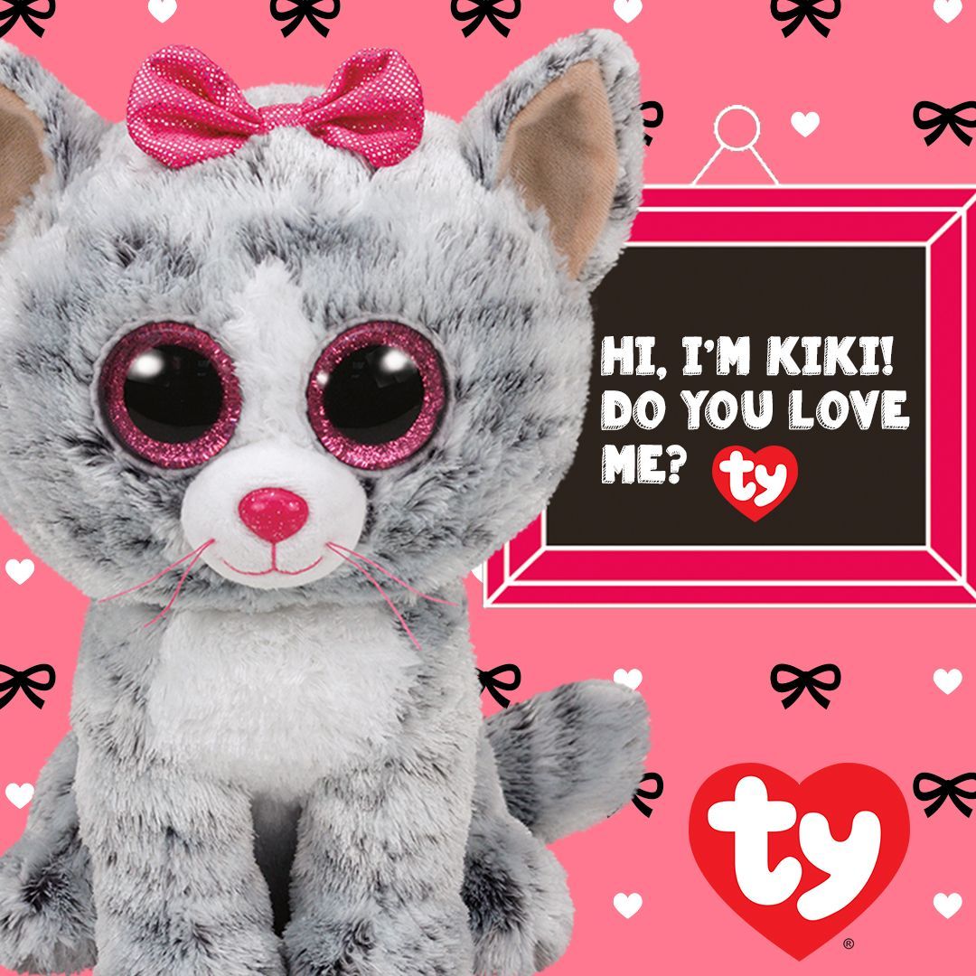 Hi, I'm Kiki! Do you love me? Ty Kiki Beanie Boo. Beanie boo