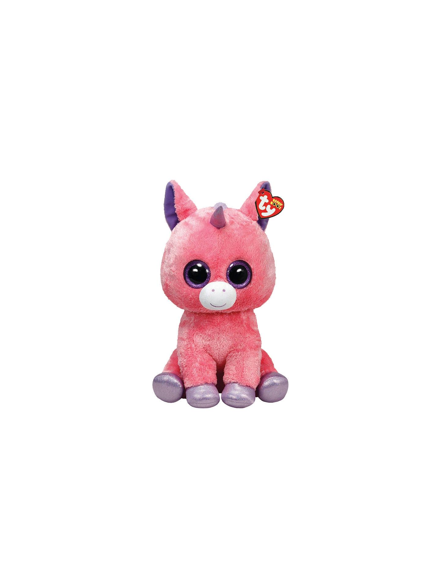 Ty Beanie Boo Magic Unicorn Soft Toy, 40cm at John Lewis & Partners