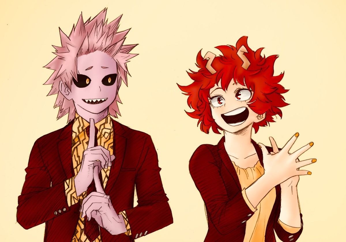 Amature Mangacap Coloring: ““BNHA Color Swap: Kirishima + Mina