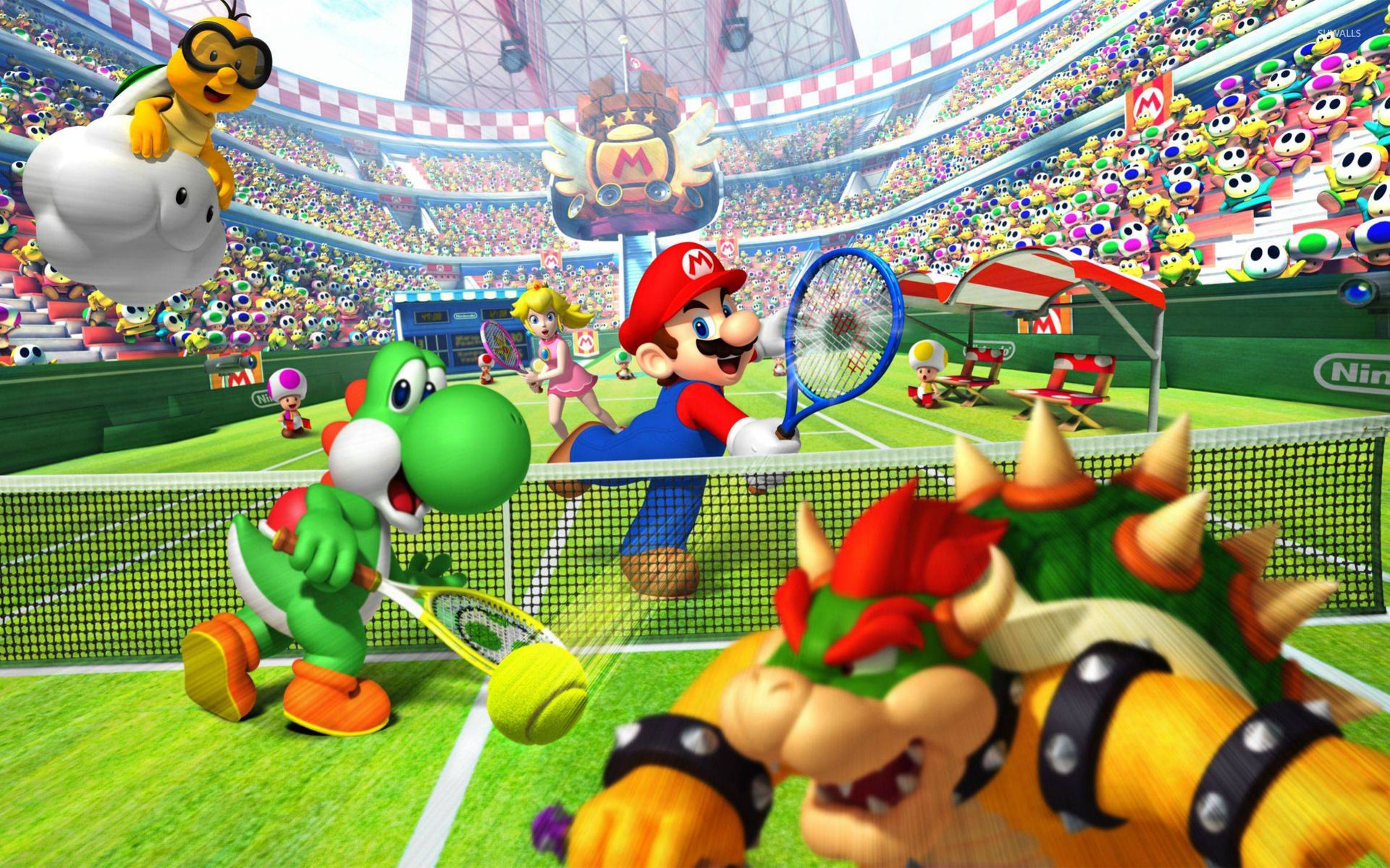 Mario Tennis Open Wallpaper. Mario