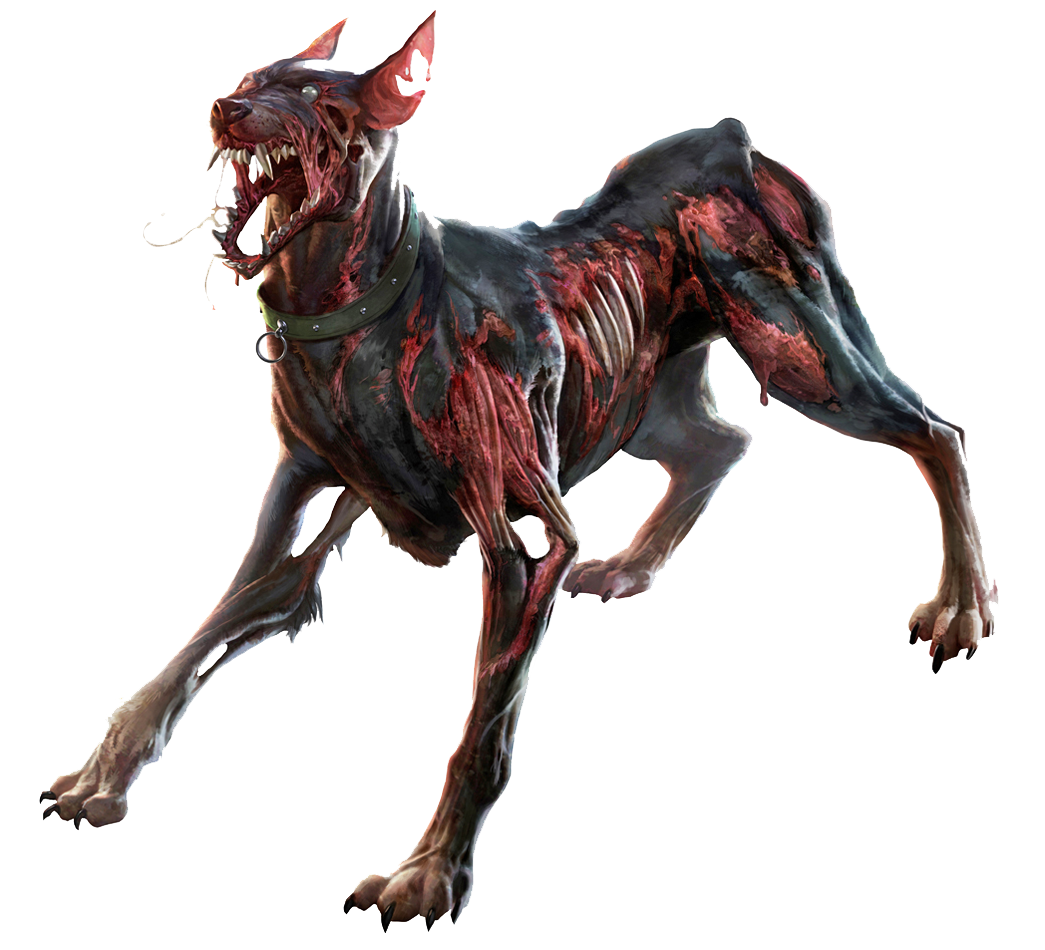 Vector Zombie Dog Transparent & PNG Clipart Free Download