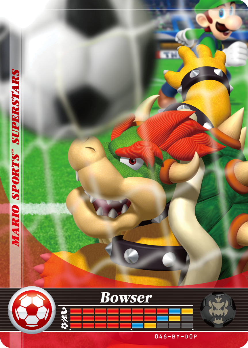 Mario Sports Superstars details: 90 amiibo cards and their