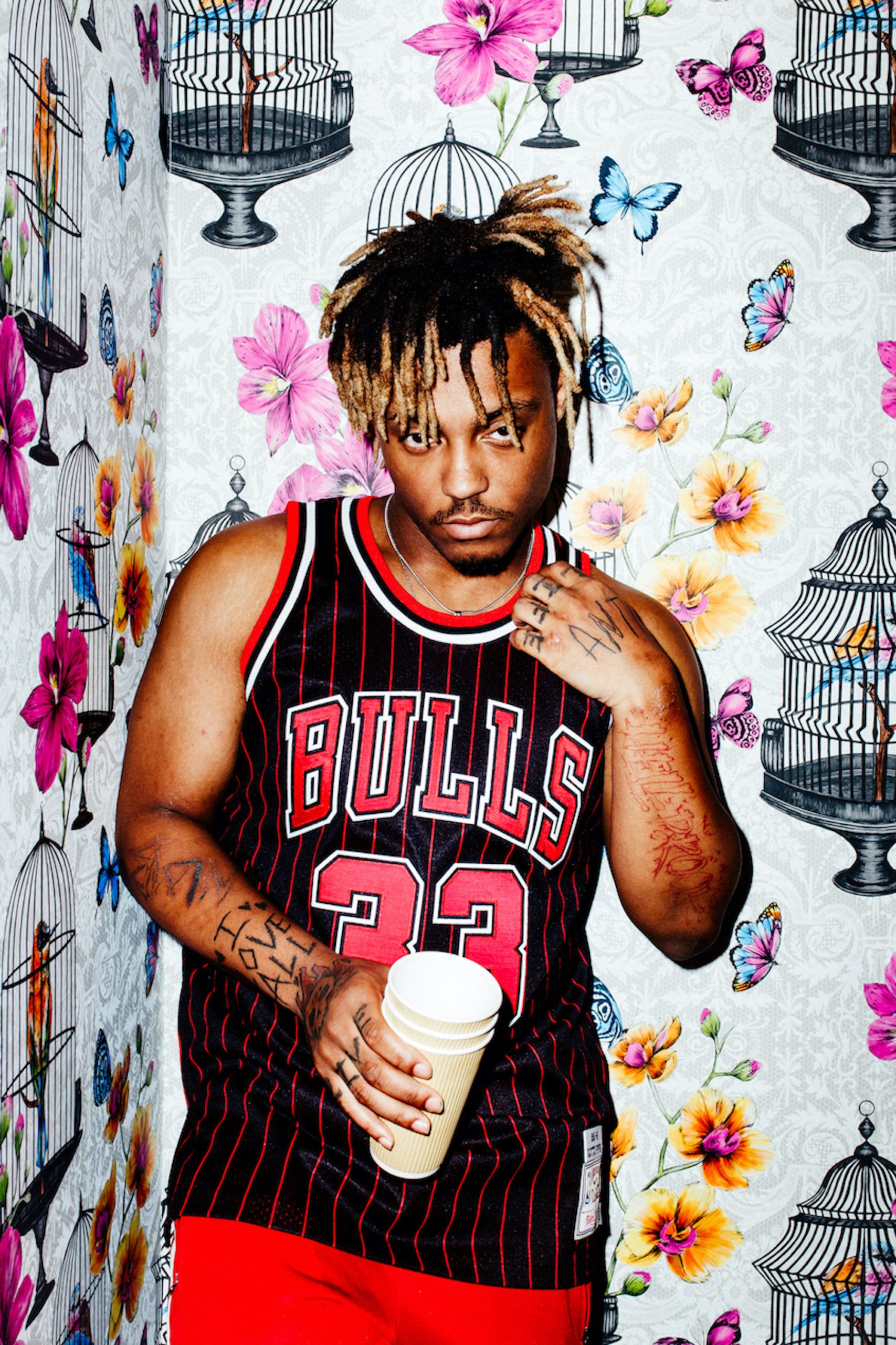 Juice WRLD: unseen photo from the late rapper's NME cover shoot