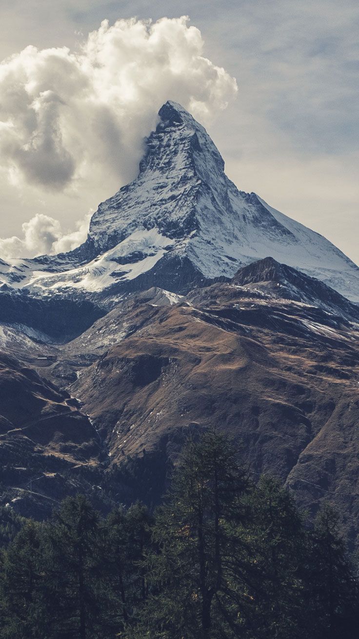 Premium AI Image | The mountain wallpapers are a collection of beautiful wallpapers  for iphone, android and iphone.