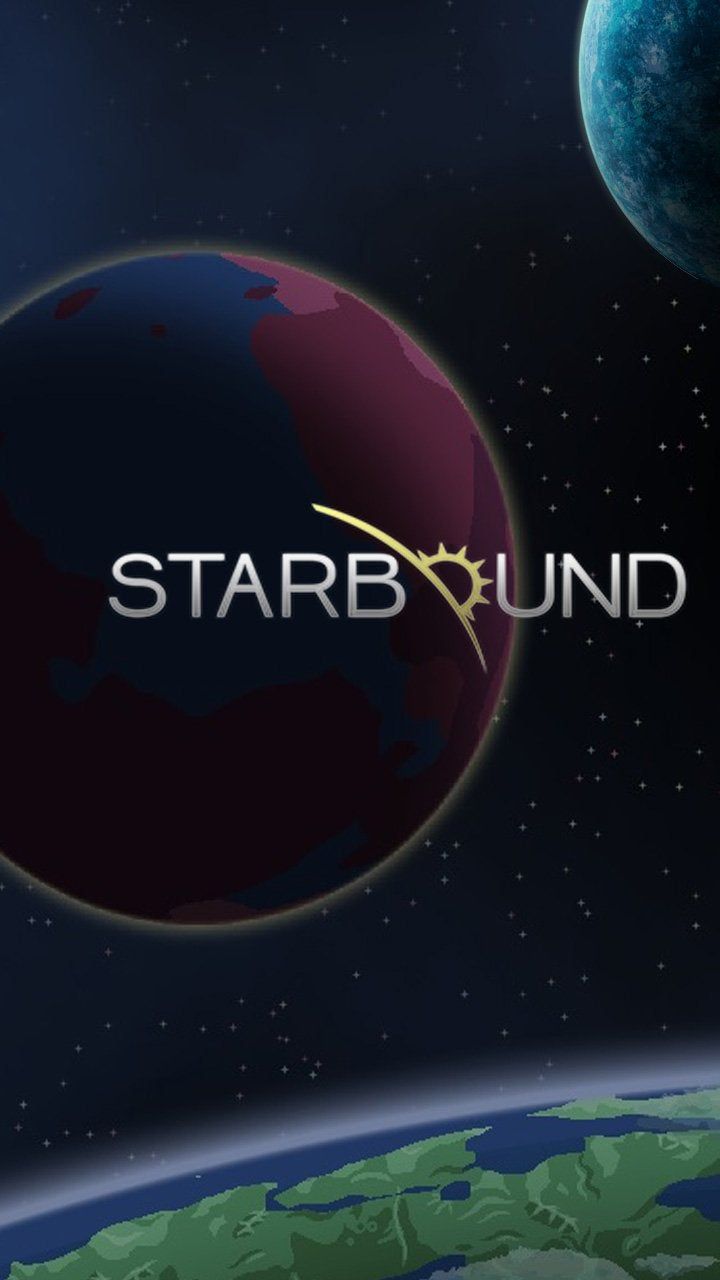 I made this Starbound Wallpaper for my Phone. What do you guys