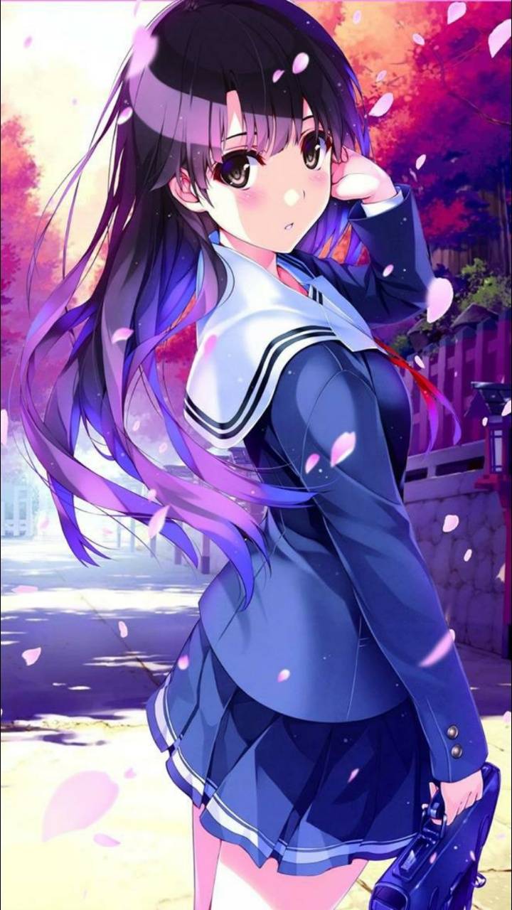 Get Anime Waifu Wallpaper Phone PNG - jasmanime