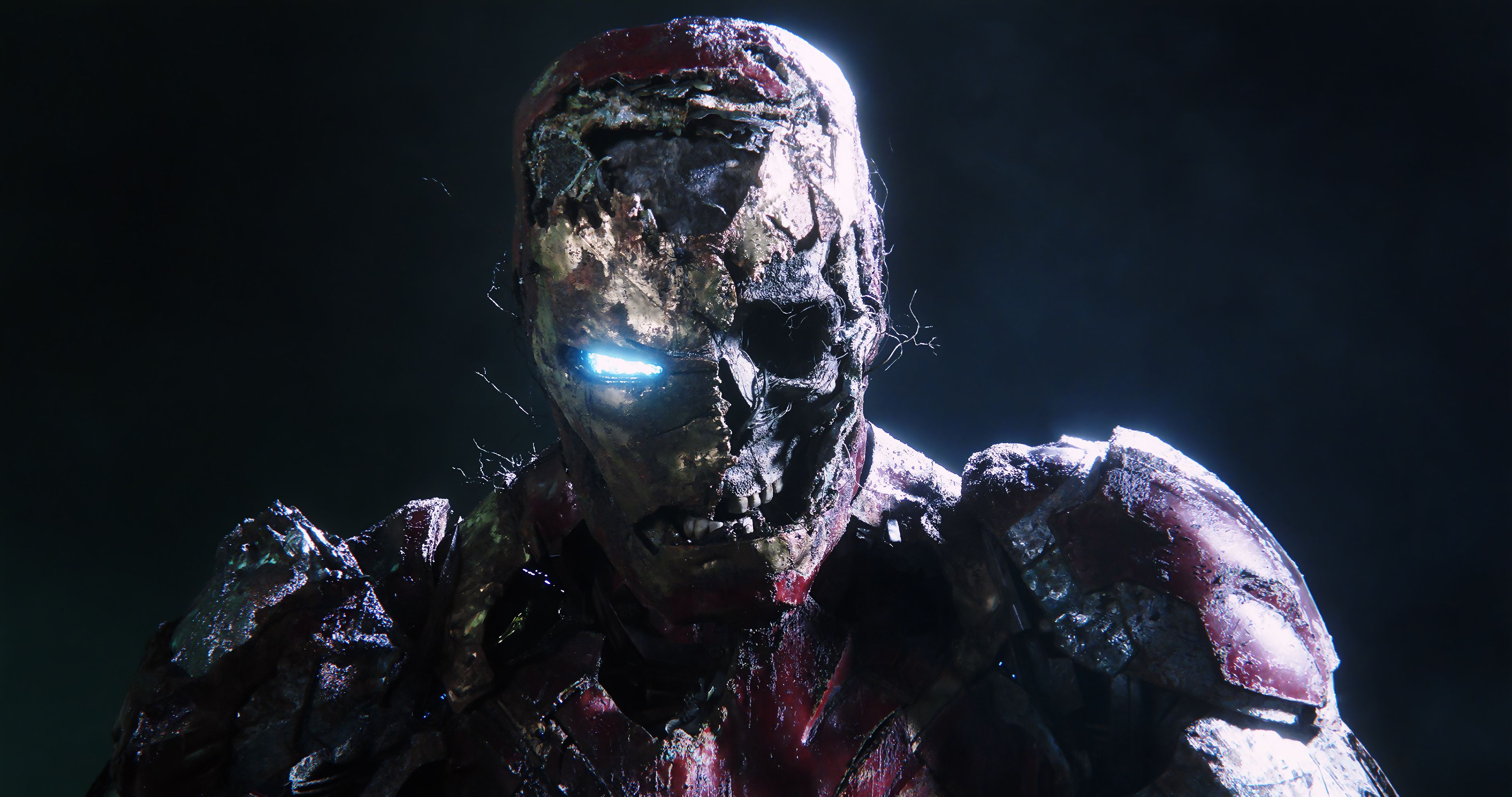 Zombie Iron Man In Spiderman Far From Home, HD Superheroes, 4k