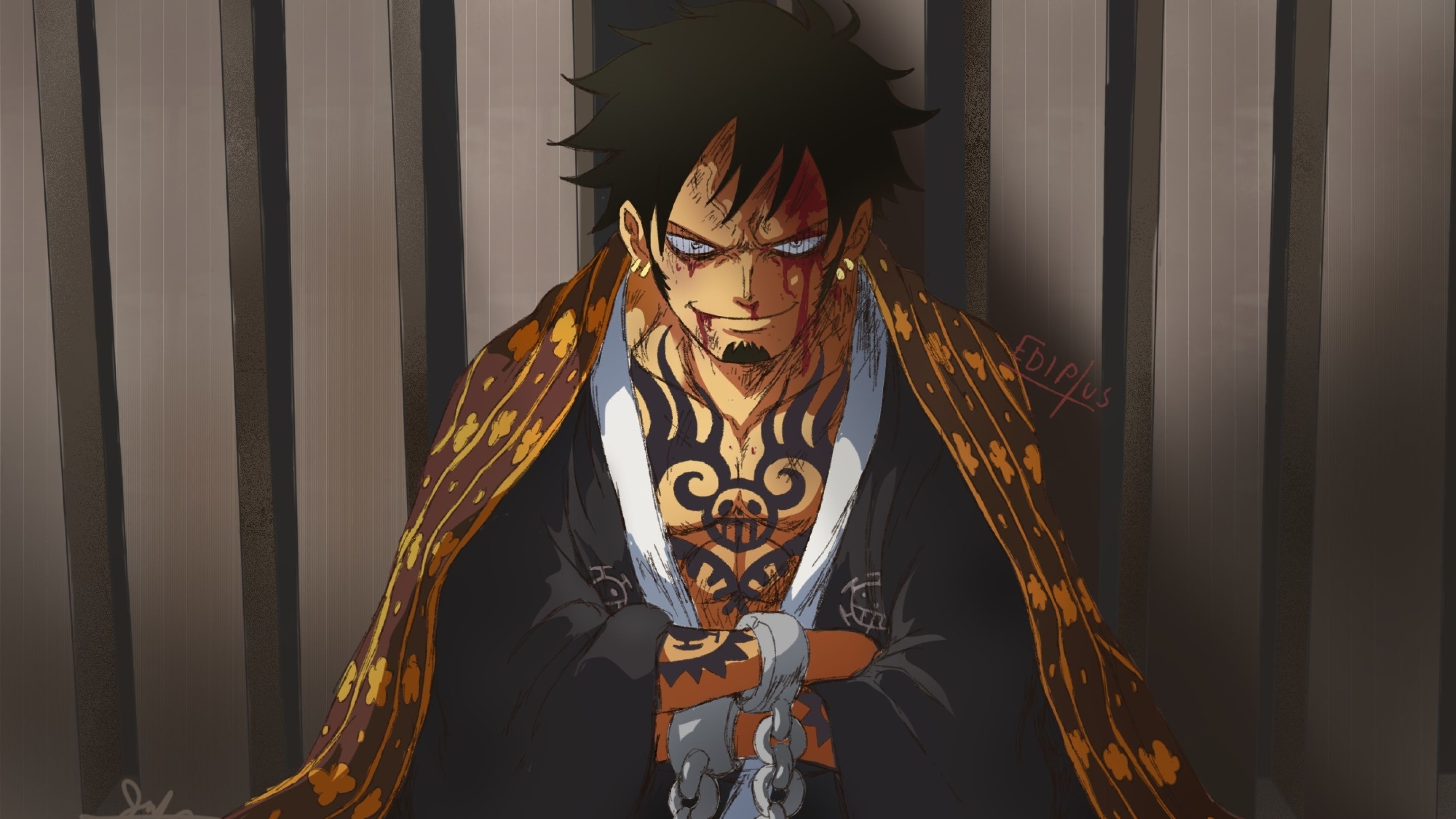 Trafalgar Law In One Piece 4K Wallpaper, HD Anime 4K