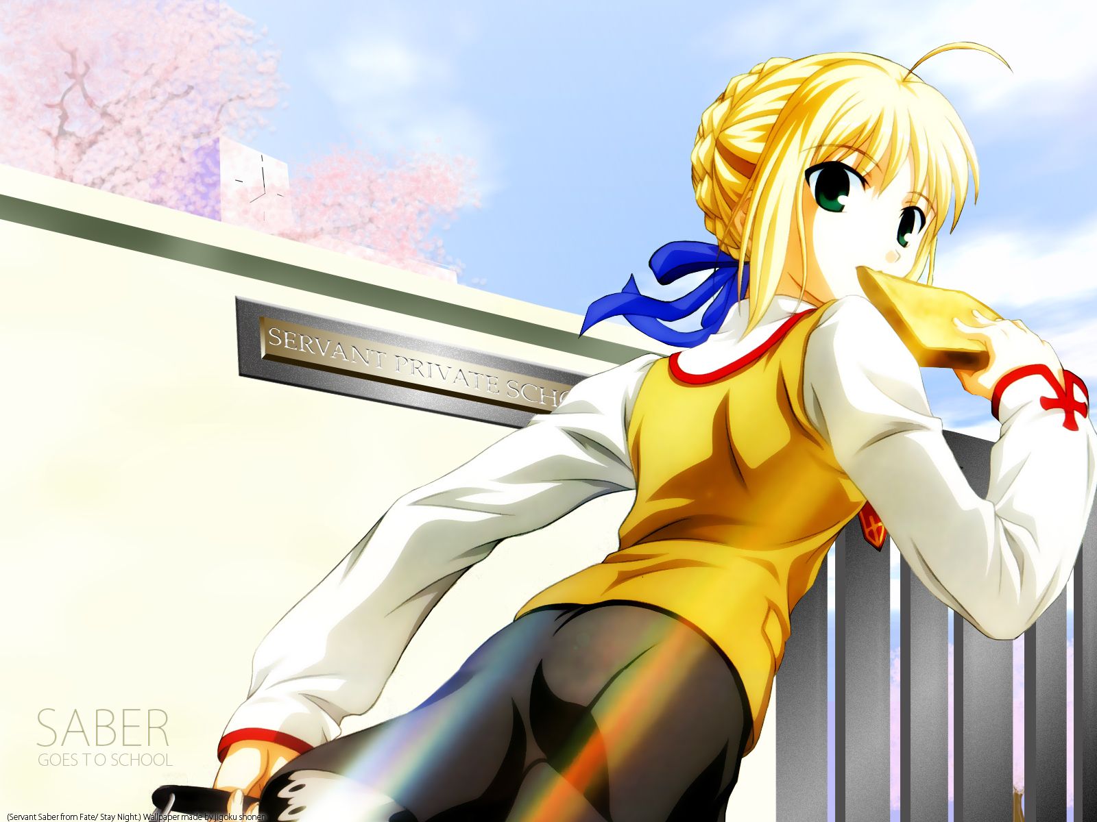 Fate Stay Night, Hot Cute Anime Girls Wallpaper 03