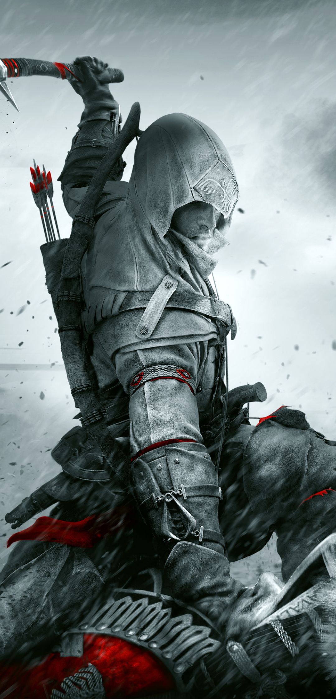 Assassin's Creed 3 4K 1080x2246 Resolution Wallpaper, HD