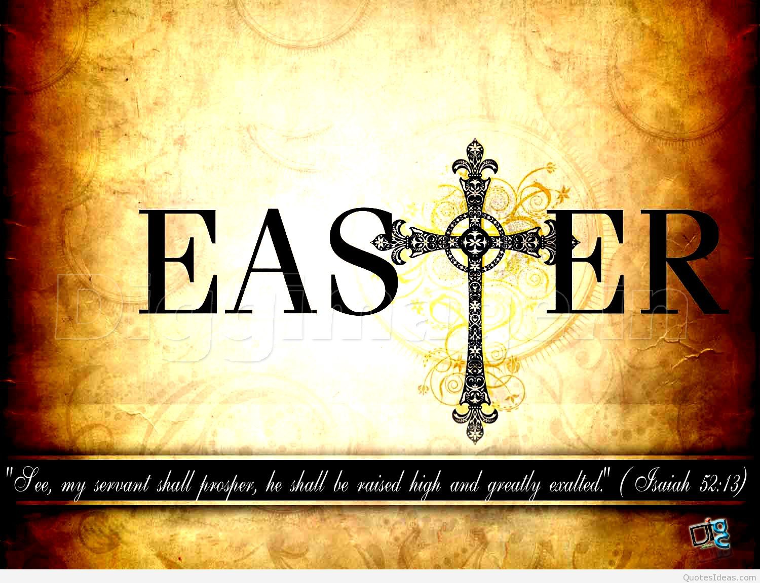 Happy Easter quotes wallpaper 2015