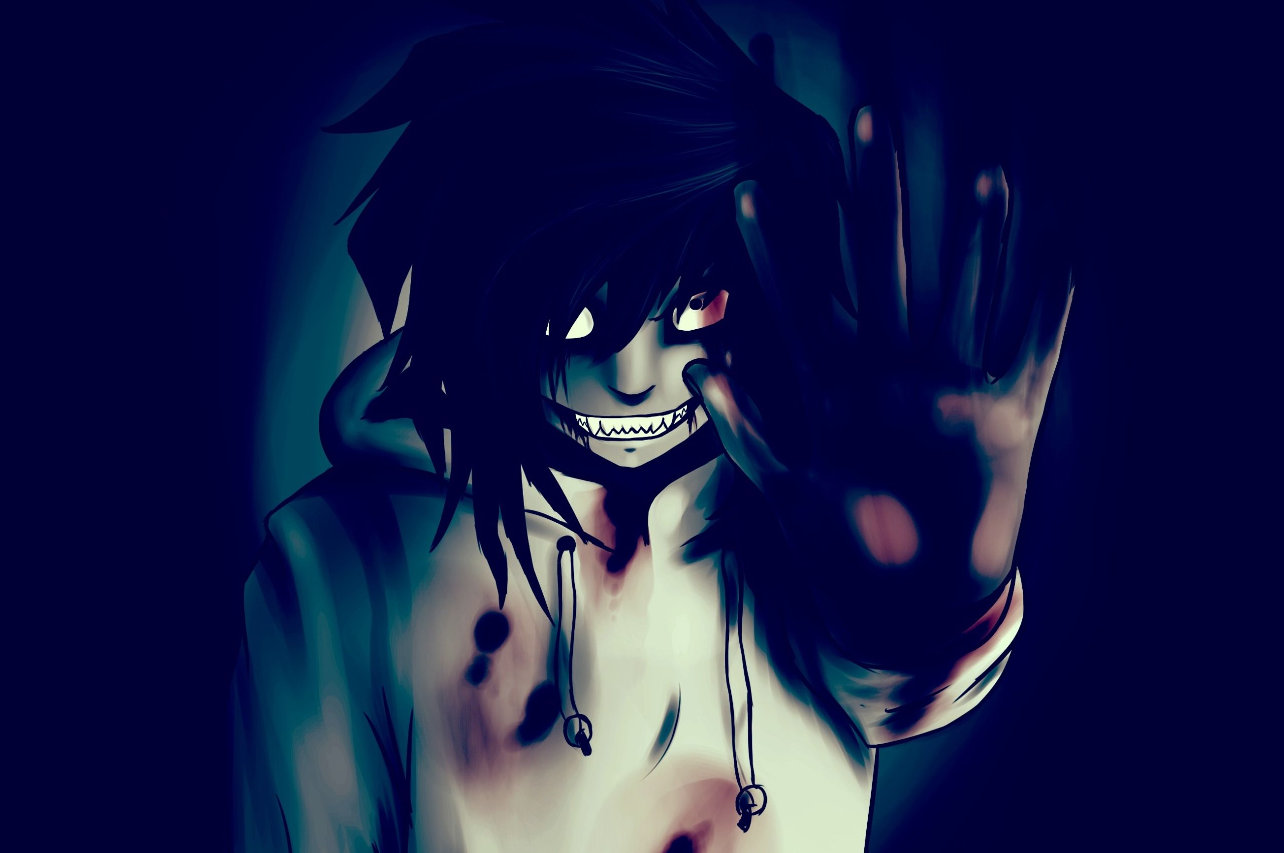 Jeff the Killer Creepypasta Chromebook Pixel Wallpaper