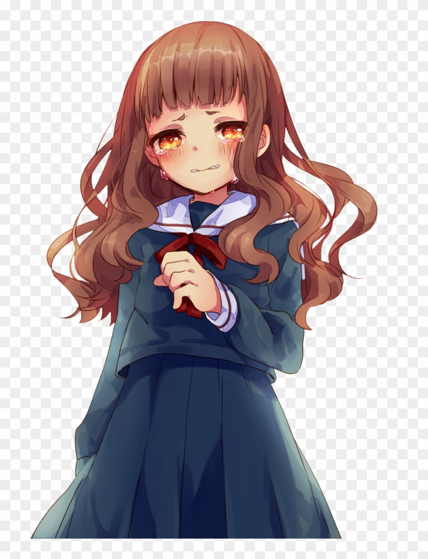 Download Anime Girl Crying Png PNG - png image