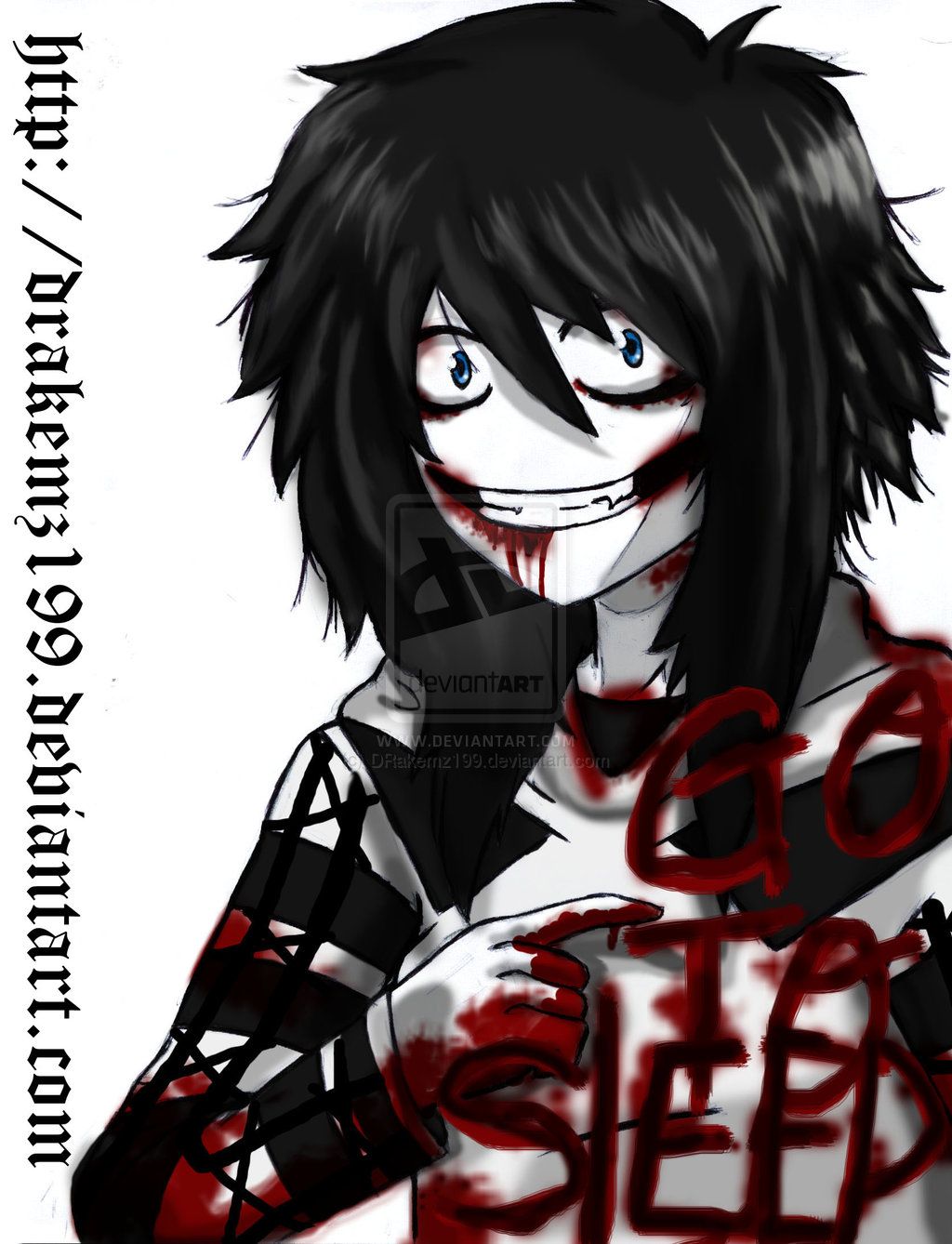 jeff the killer pixel art