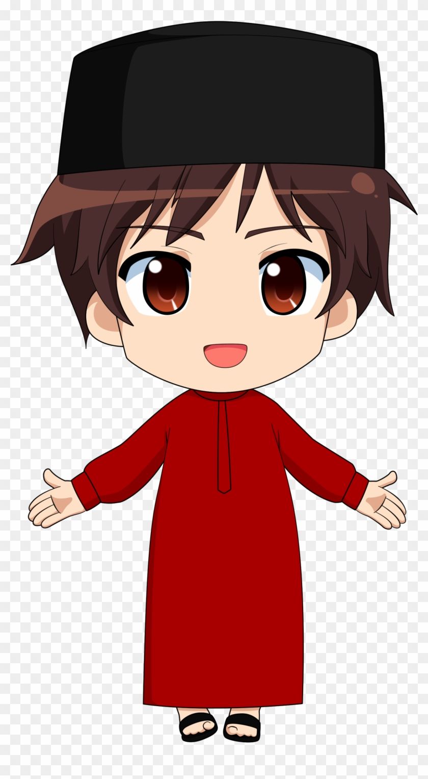 Anime Muslim Png Muslim Boy, Transparent Png